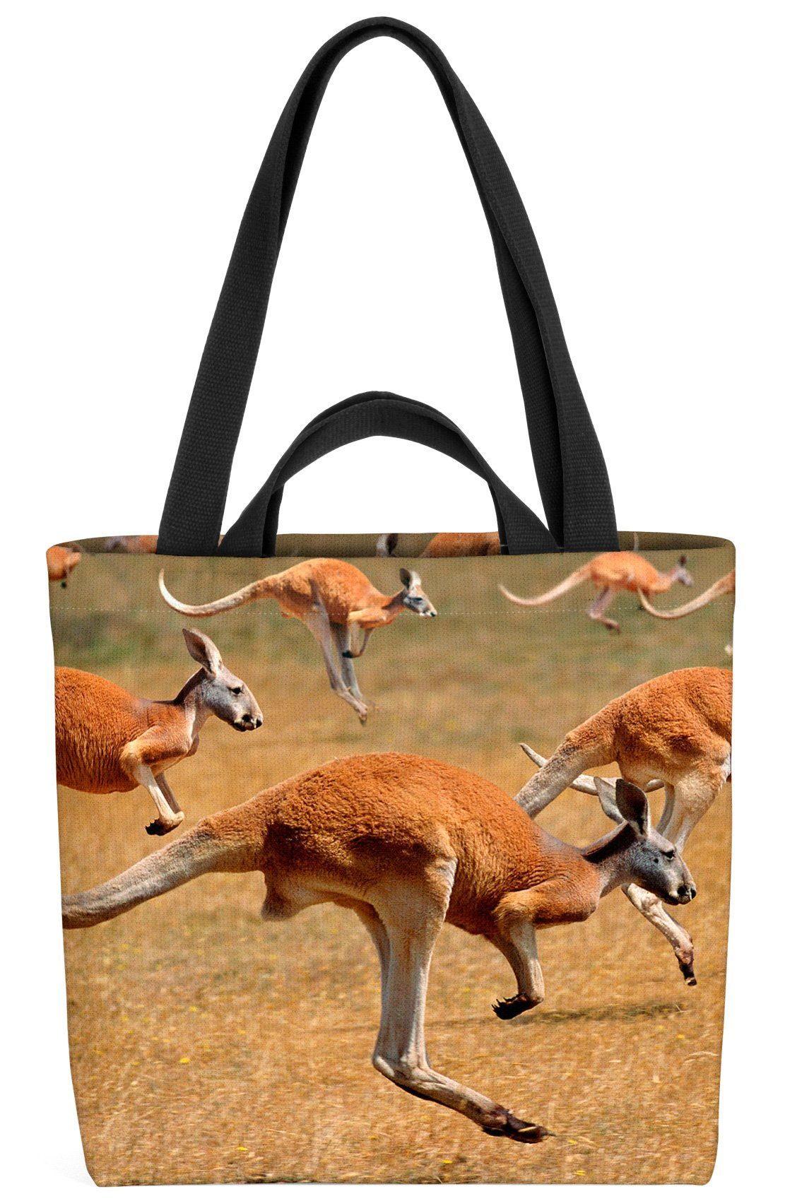 VOID Henkeltasche (1-tlg), Känguru Steppe Tiere Down Australien Steppe Wildtier Park Under W Zoo