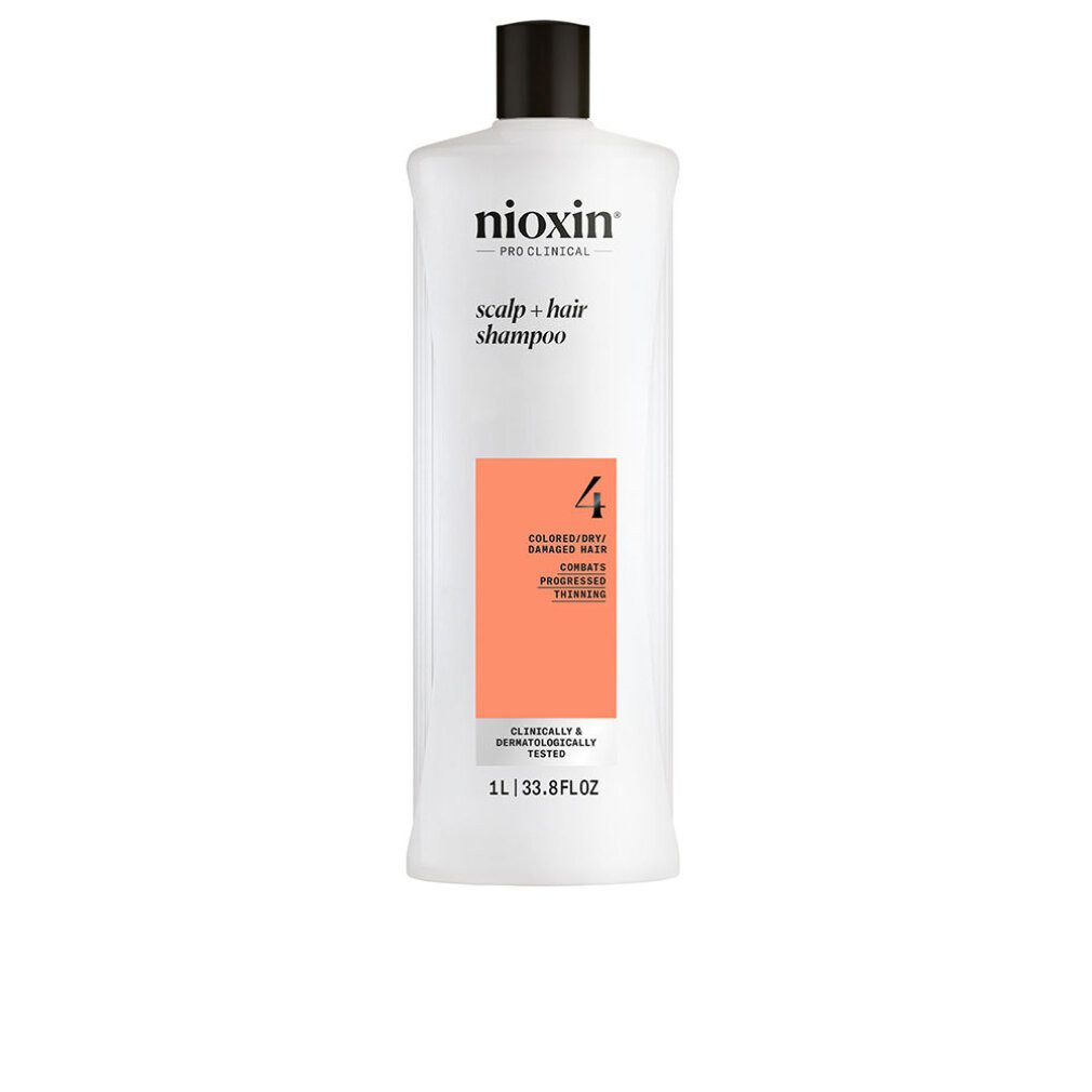 Nioxin Haarshampoo System 4 Shampoo Cleanser System 4 Feines farbiges dünnes Haar