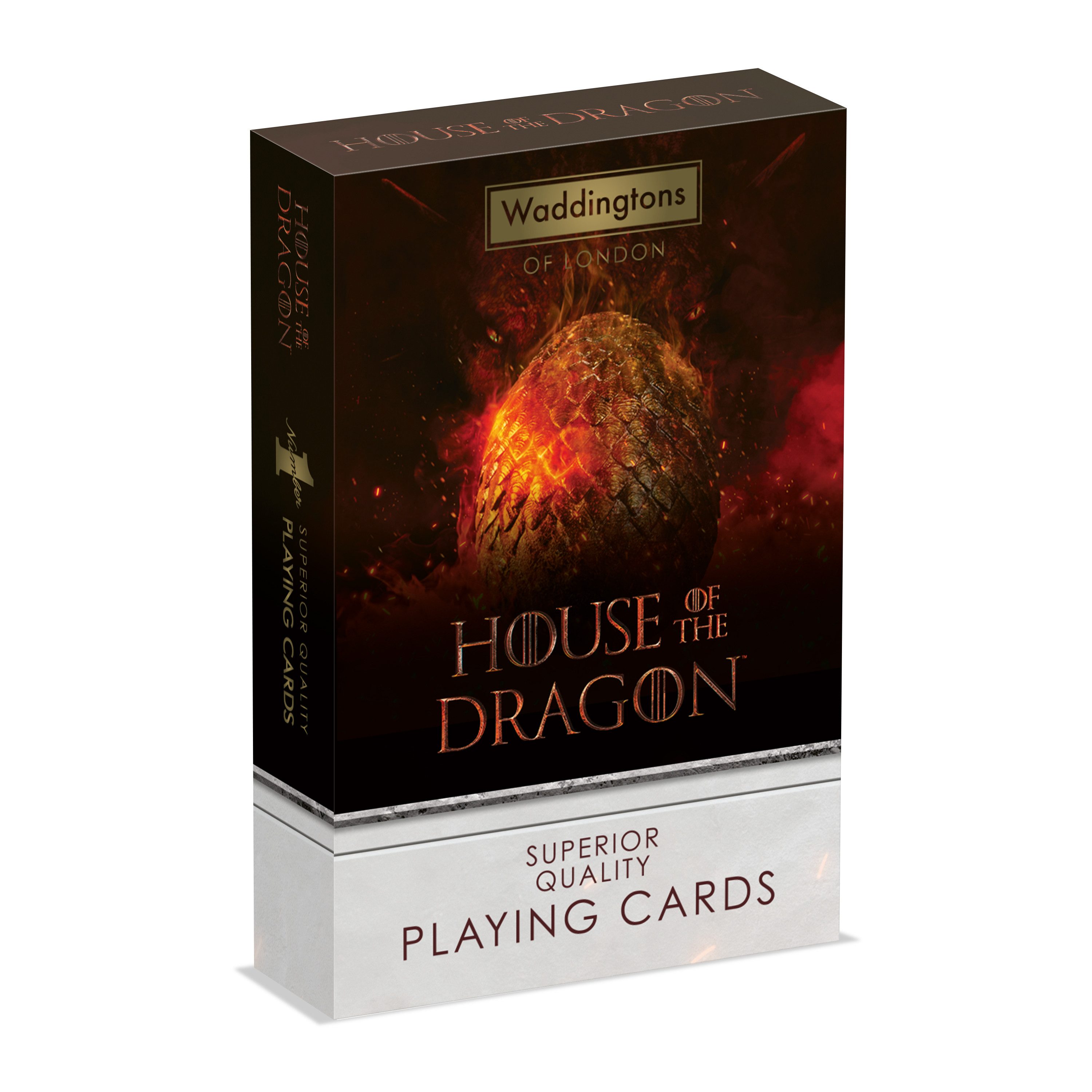 Winning Moves Spiel Number 1 Spielkarten House of the Dragon, Kartenspiel