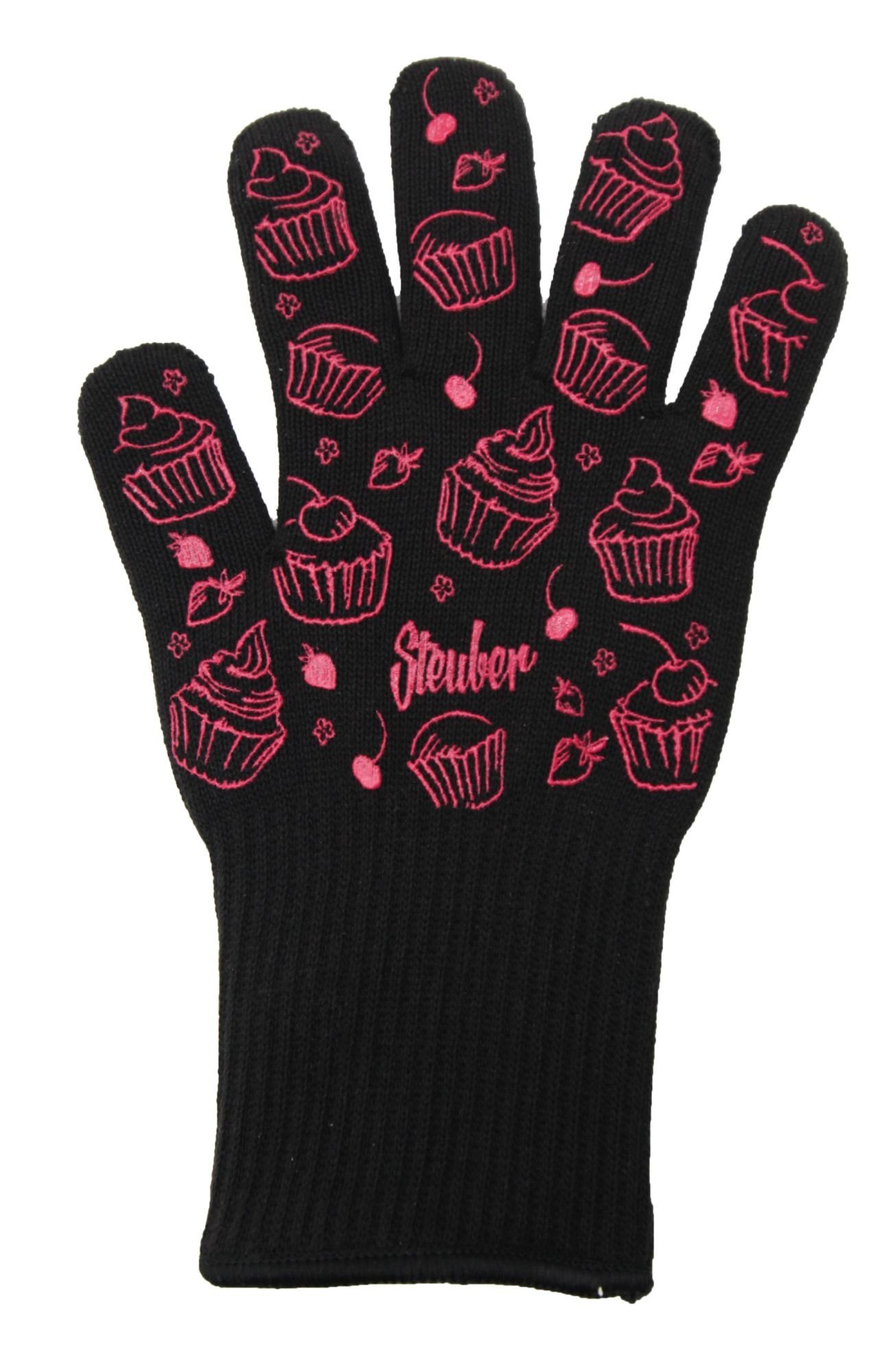 Steuber Grillhandschuhe, Ofenhandschuh CUPCAKE Unisex Grillhandschuh günstig online kaufen