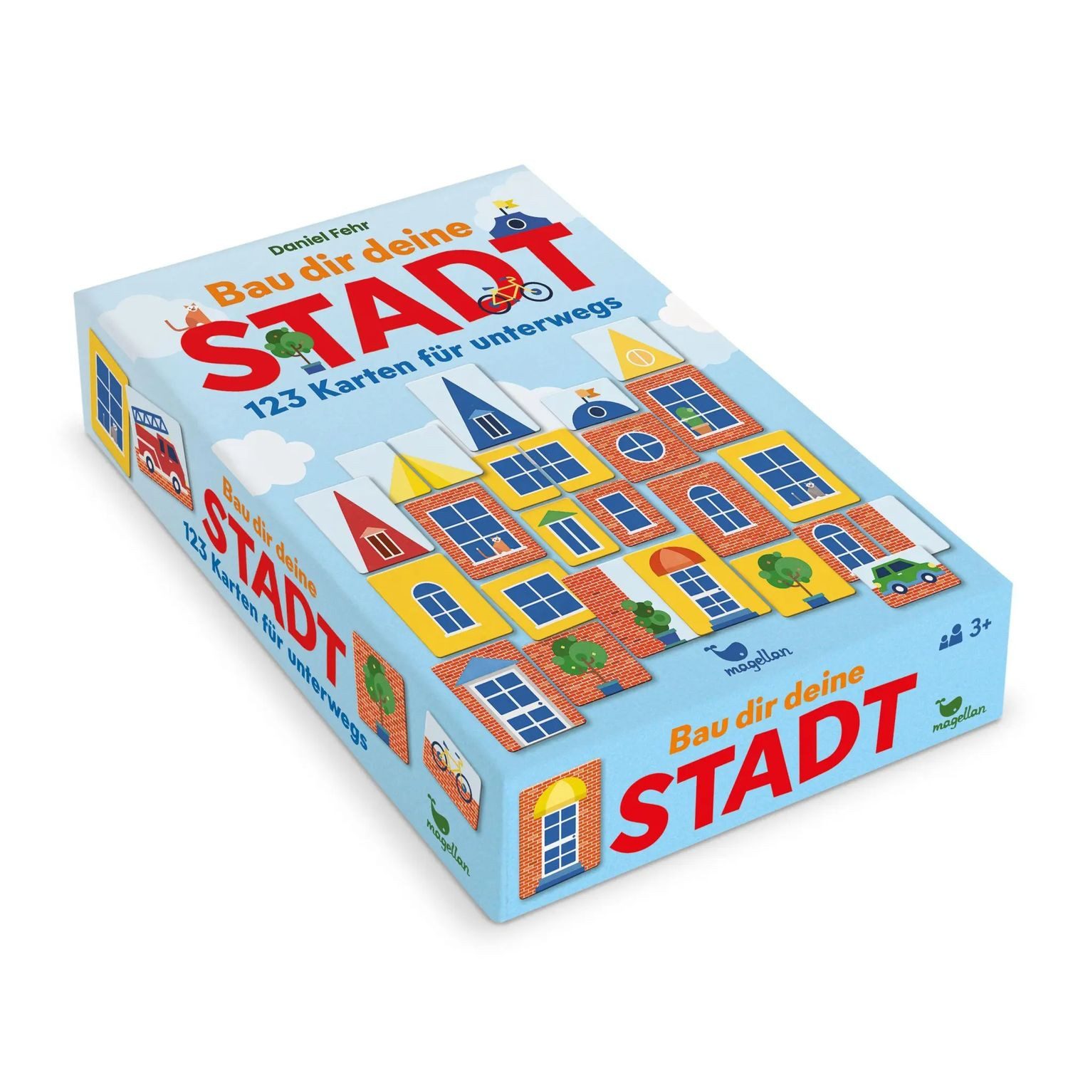 Magellan Spiel Bau dir deine Stadt - 123 Karten für unterwegs
