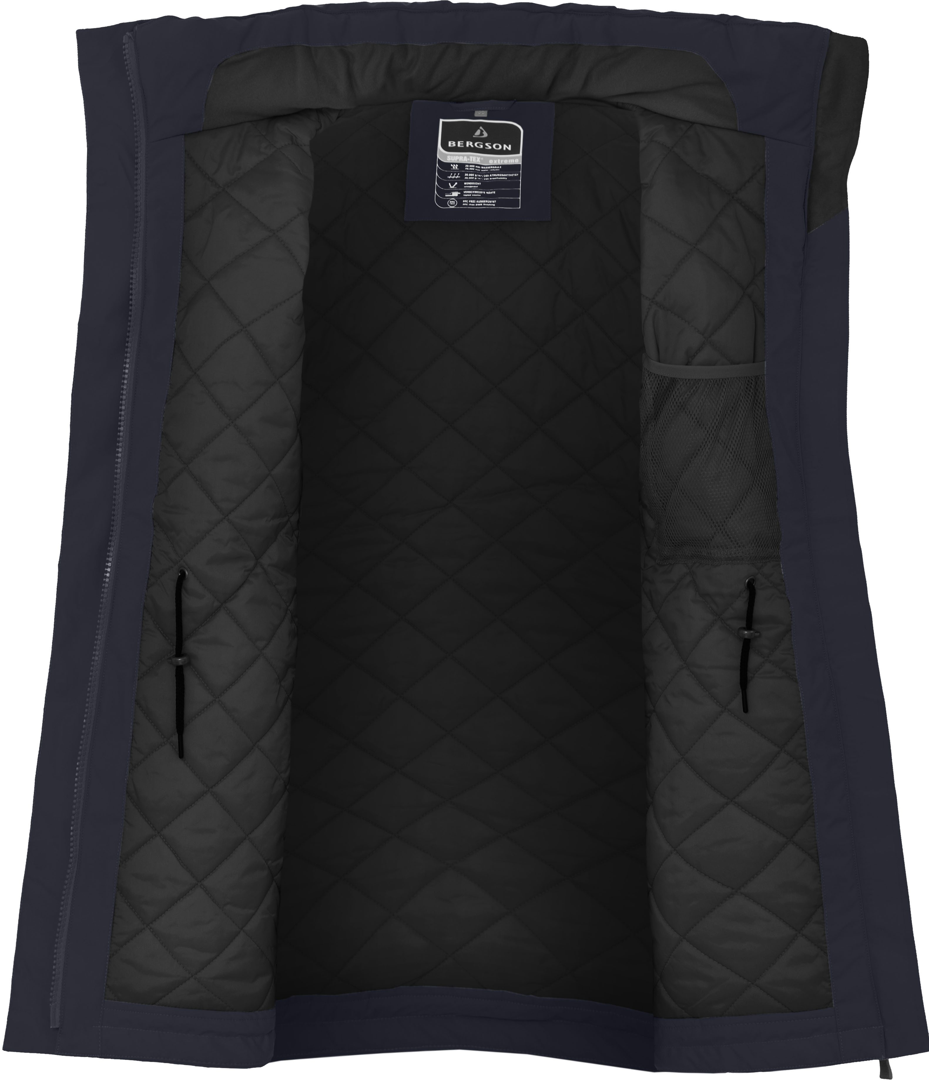 Bergson Winterjacke TUUSULA Damen Winterparka, warm wattiert, 20000 mm Wassersäule, Normalgrößen – Bild 5 von 5