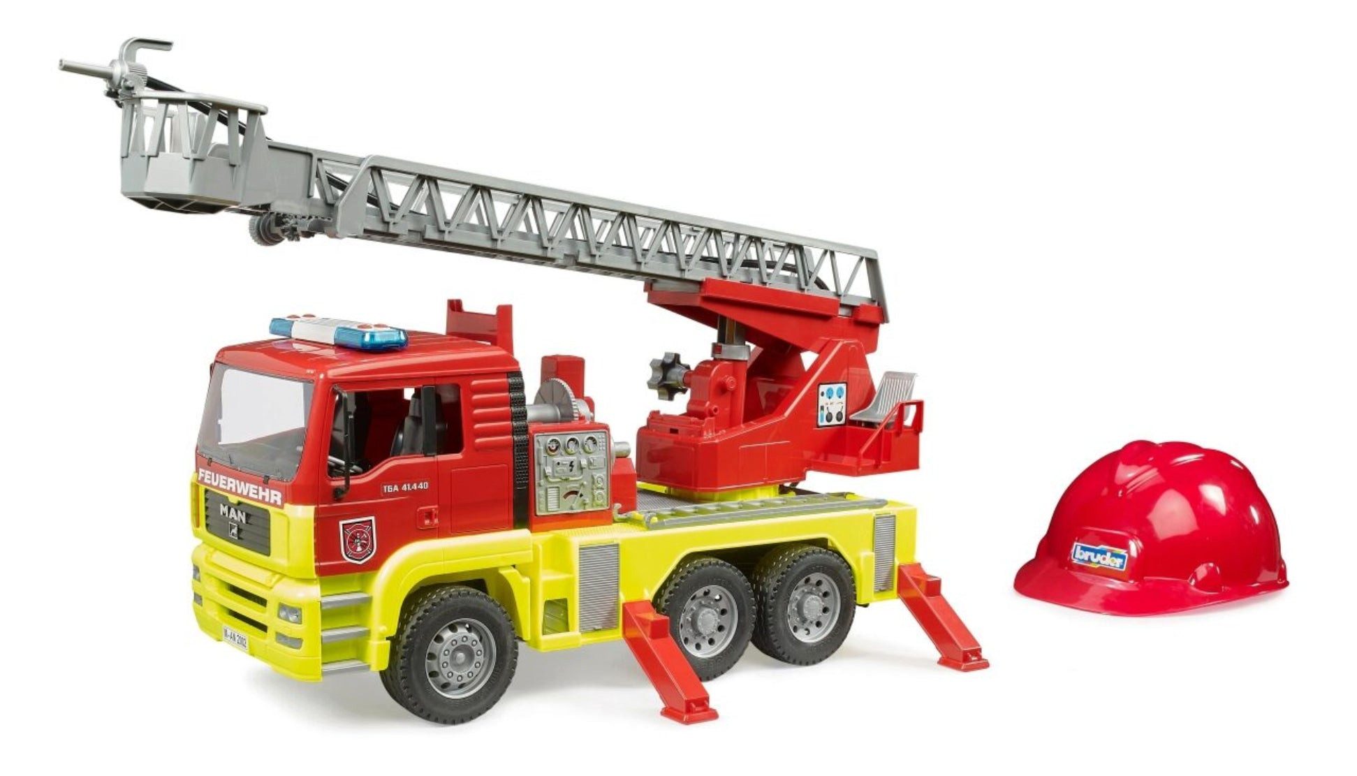 Bruder® Spielzeug-Auto BRUDER MAN TGA Feuerwehr-Drehleiter 02597