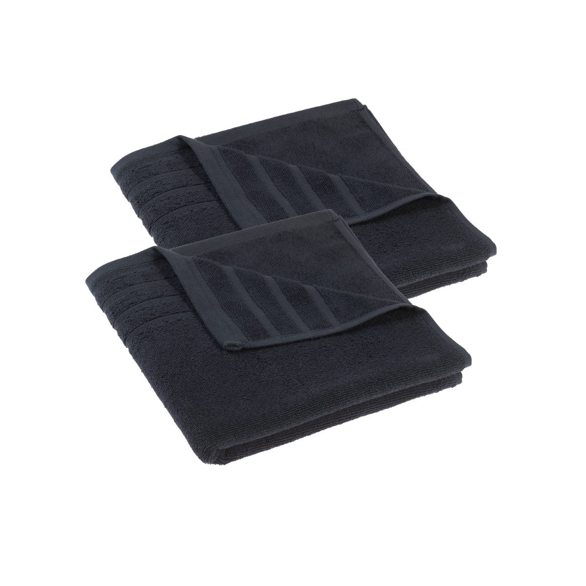 LIVING CRAFTS Handtuch, 2er Pack, GOTS zertifiziert