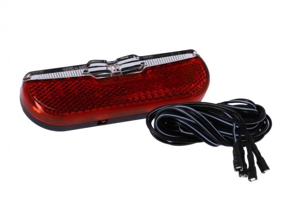 Trelock Fahrradbeleuchtung Trelock LED-Dynamo-Rücklicht Duo Flat LS 611Duo Flat 6-12V STVZO