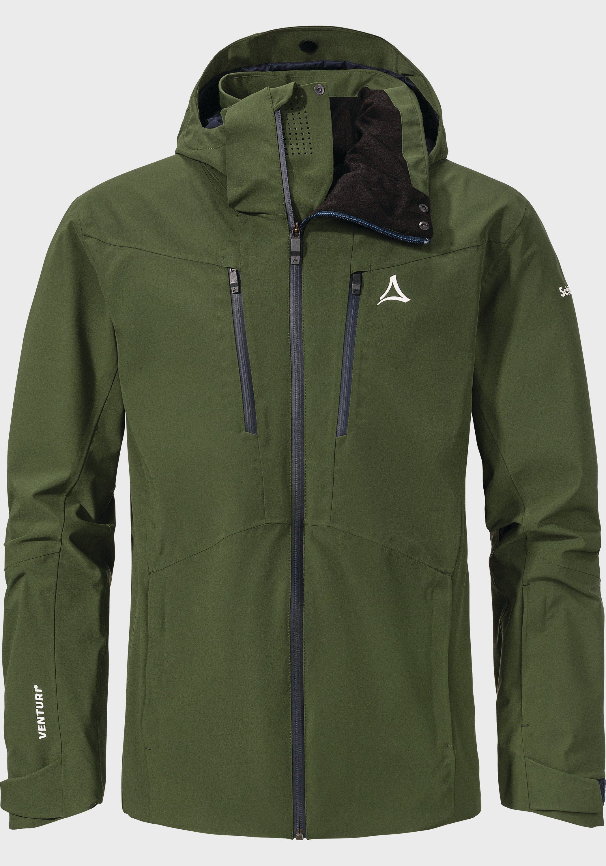 Schöffel Outdoorjacke Ski Jacket Feuchtigkeitstransport MVTR M, 20.000 durch und hohe(r) Atmungsaktivität Sehr Pontresina