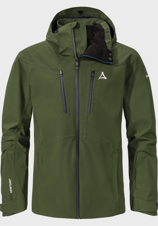 Schöffel Outdoorjacke Ski Jacket Pontresina M, Sehr hohe(r)  Atmungsaktivität und Feuchtigkeitstransport durch 20.000 MVTR