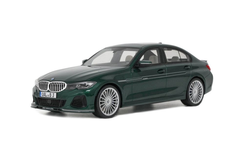 GT Spirit Modellauto BMW Alpina B3 Limousine grün, Maßstab 1:18