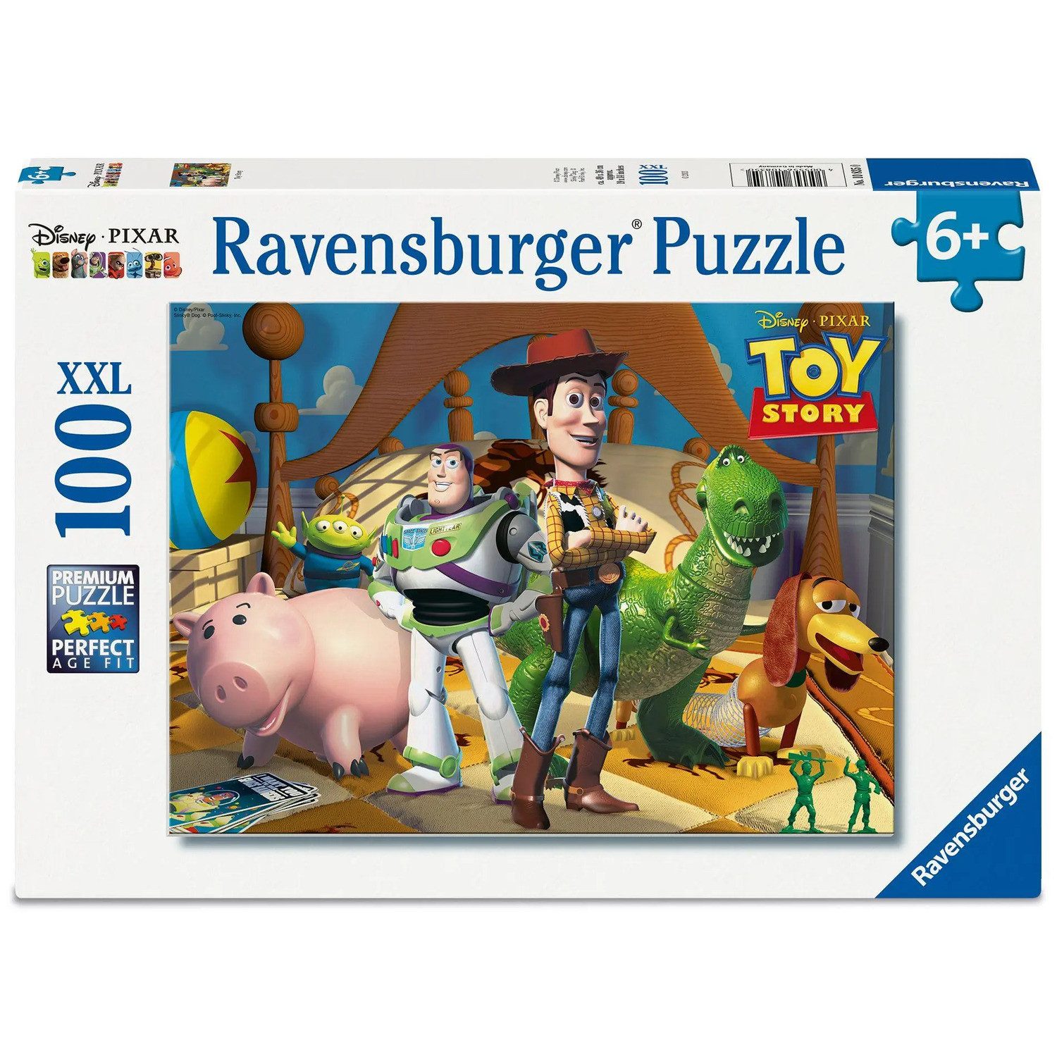 Ravensburger Puzzle Kinderpuzzle 100 XXL Teile - Toy Story, Puzzleteile