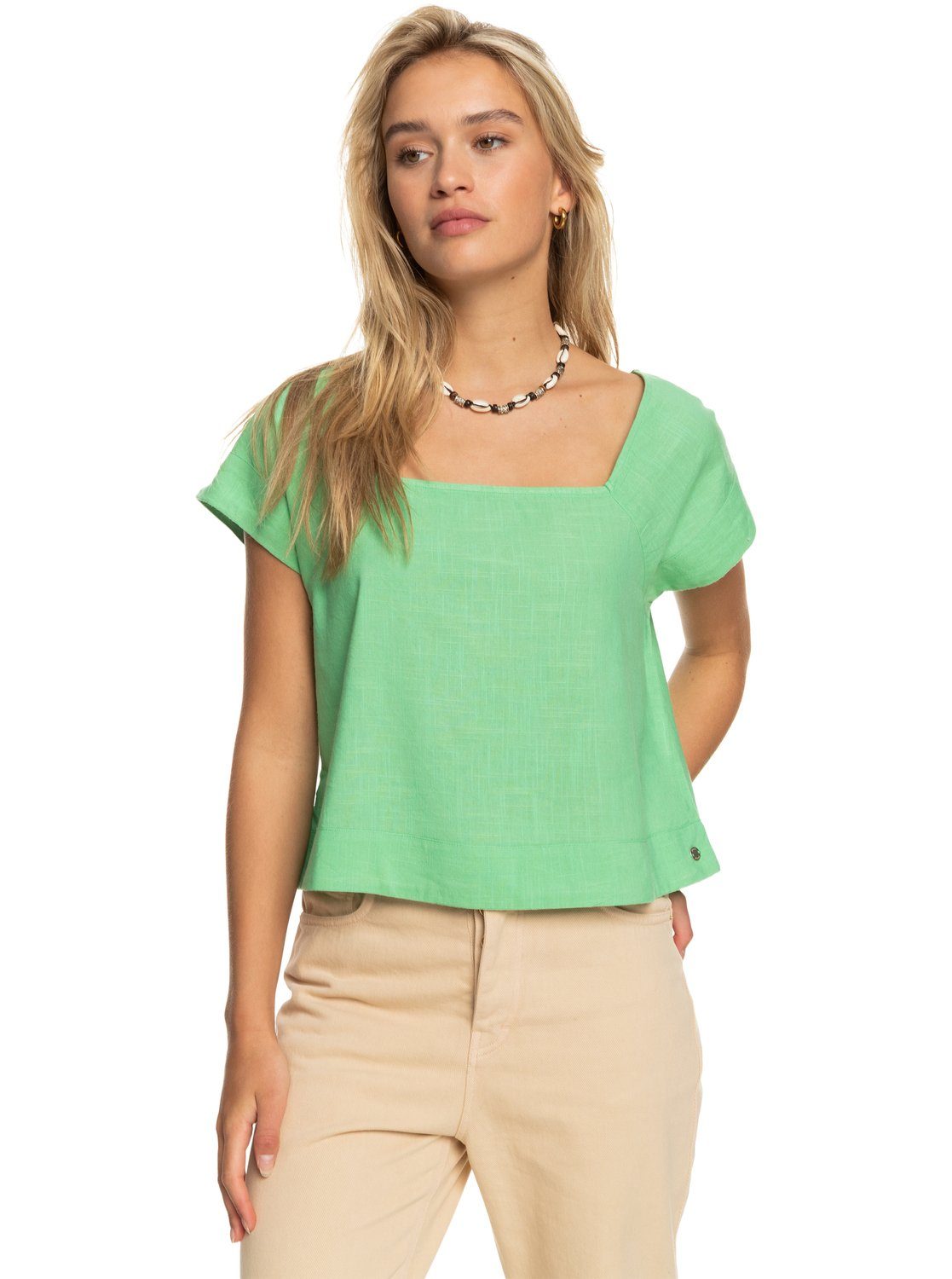 Green Amor Ocean Absinthe Roxy T-Shirt
