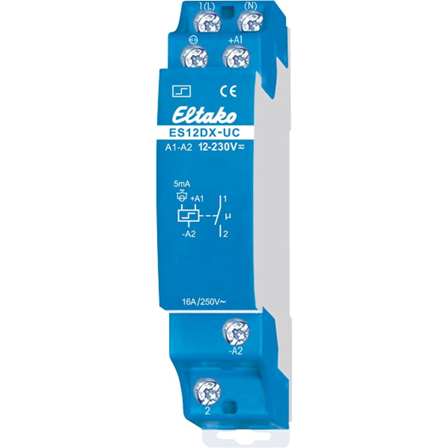 Eltako Stromstoßschalter ELTAKO Stromstoßschalter ES12DX-UC, 1S