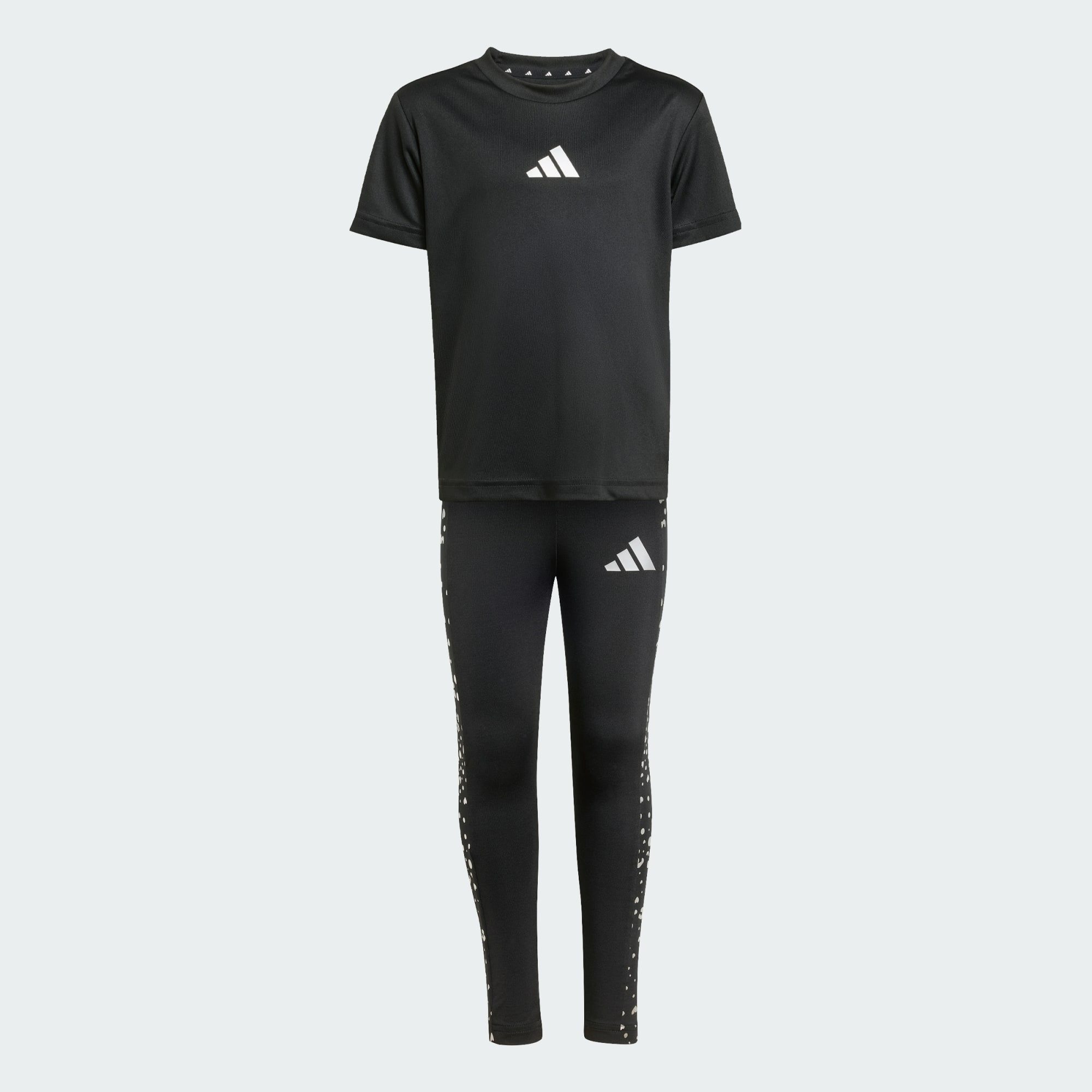 adidas Sportswear Jogginganzug TRAIN ESSENTIALS GLAM PRINT KIDS SPORT-SET (1-tlg)