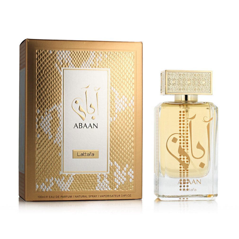 Lattafa Eau de Parfum Abaan, Glasflakon, Parfüm EDP, Damenduft