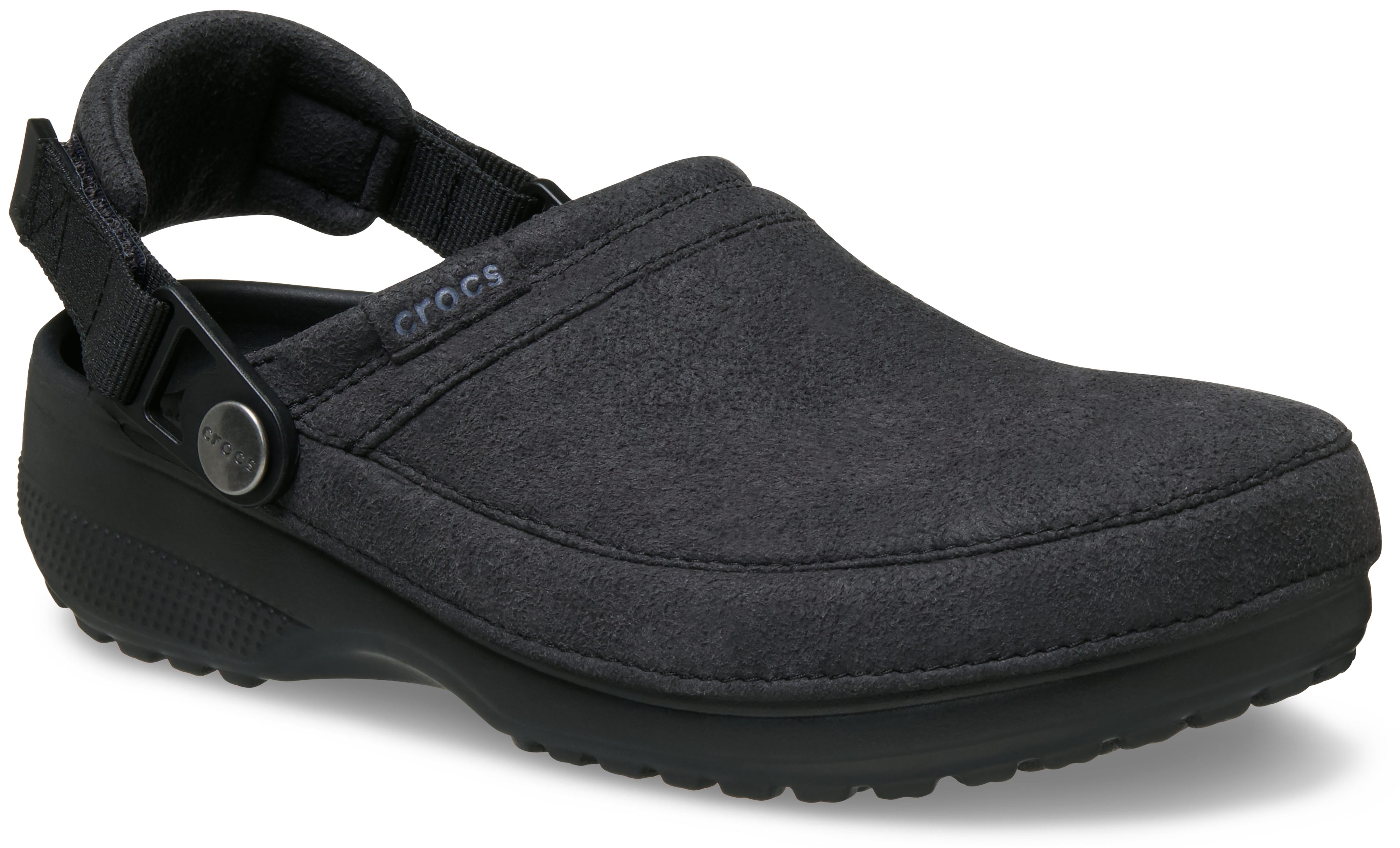 Crocs Classic Crafted Vegan Clog Hausschuh, Gartenschuh, Sommerschuh mit Fersenriemen