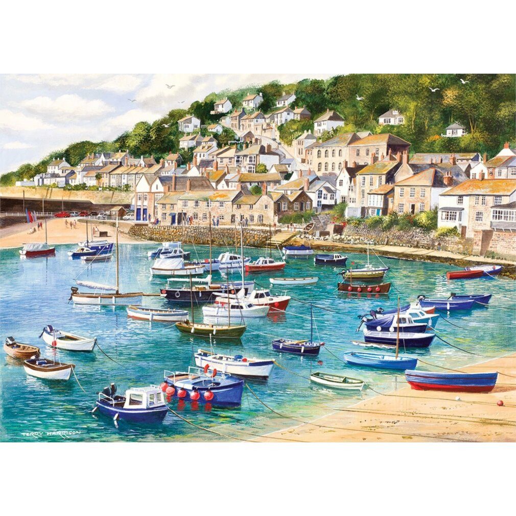 GIBSONS Puzzle GIBSONS Mousehole Puzzle, UK 1000 Teile, Puzzleteile