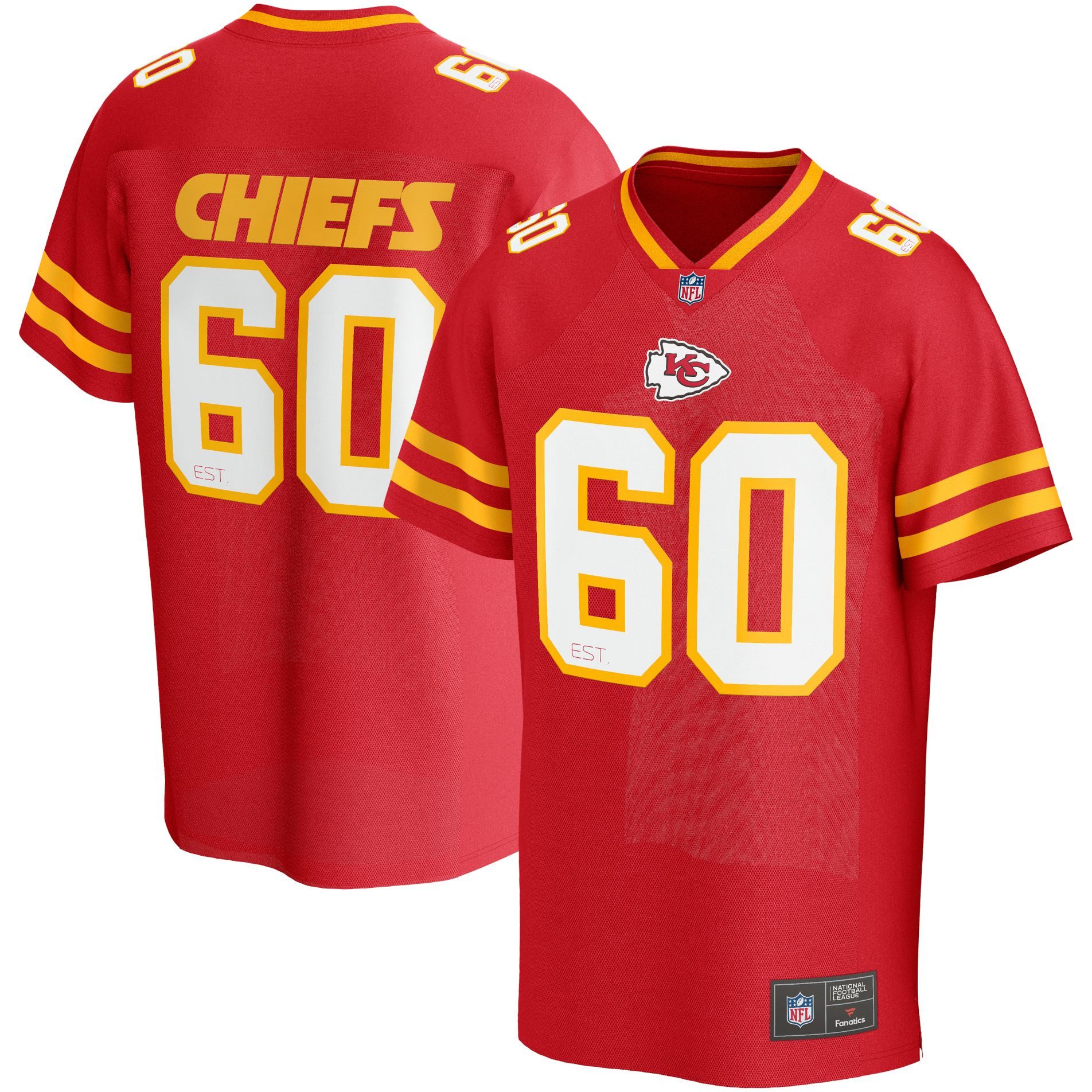 Fanatics Footballtrikot Kansas City Chiefs NFL Supporters Jersey