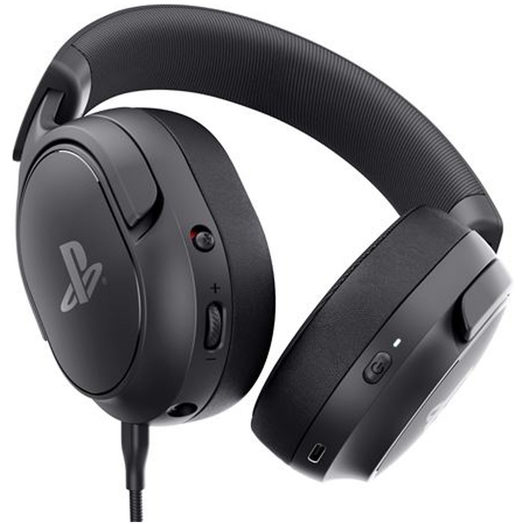 Trust GXT499 FORTA Wireless Gaming HEADSET offiziell Lizensiert Sony PS5® Gaming-Headset (Offiziell lizenziert für PS5® I Verlustfreie kabellose Übertragung mit extrem niedriger Latenz I Bis zu 55 Stunden Spielzeit ohne Unterbrechung dank des integrierten Akkus, 50-mm-Treiber I Abnehmbares Mikrofon und drehbare Ohrmuscheln mit verstellbaren Kopfbügel I Lautstärkeregler und Mikrofonstummschaltung an der Hörmuschel, Bluetooth)