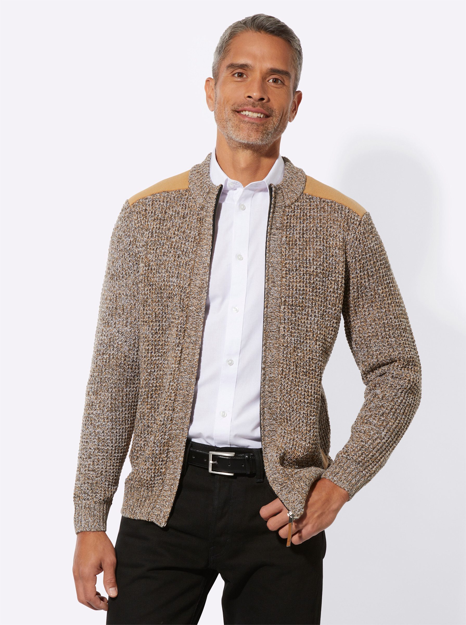 Sieh an! Strickjacke Strickjacke
