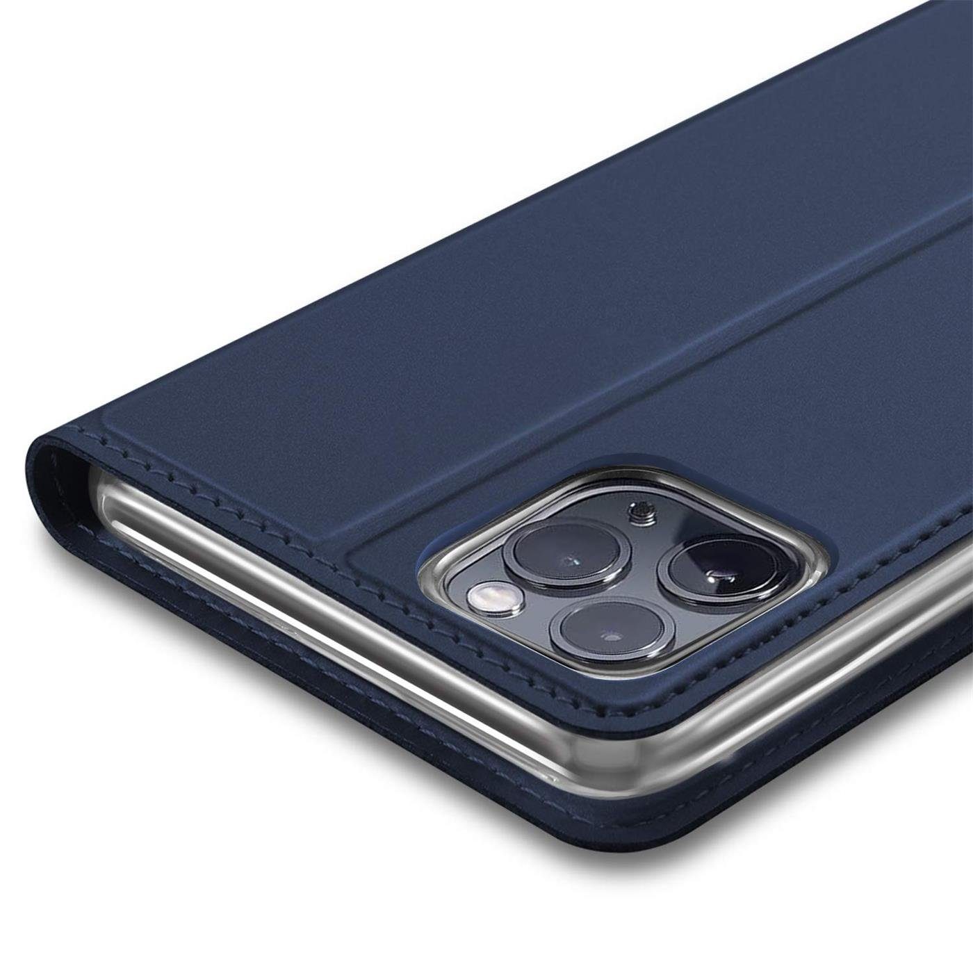 CoolGadget Handyhülle Klapptasche Wallet Kartenfach für Apple iPhone 12 Pro Max 6.7 Zoll, Ultra Slim Flip Case Hülle Klapphülle Cover Schutzhülle
