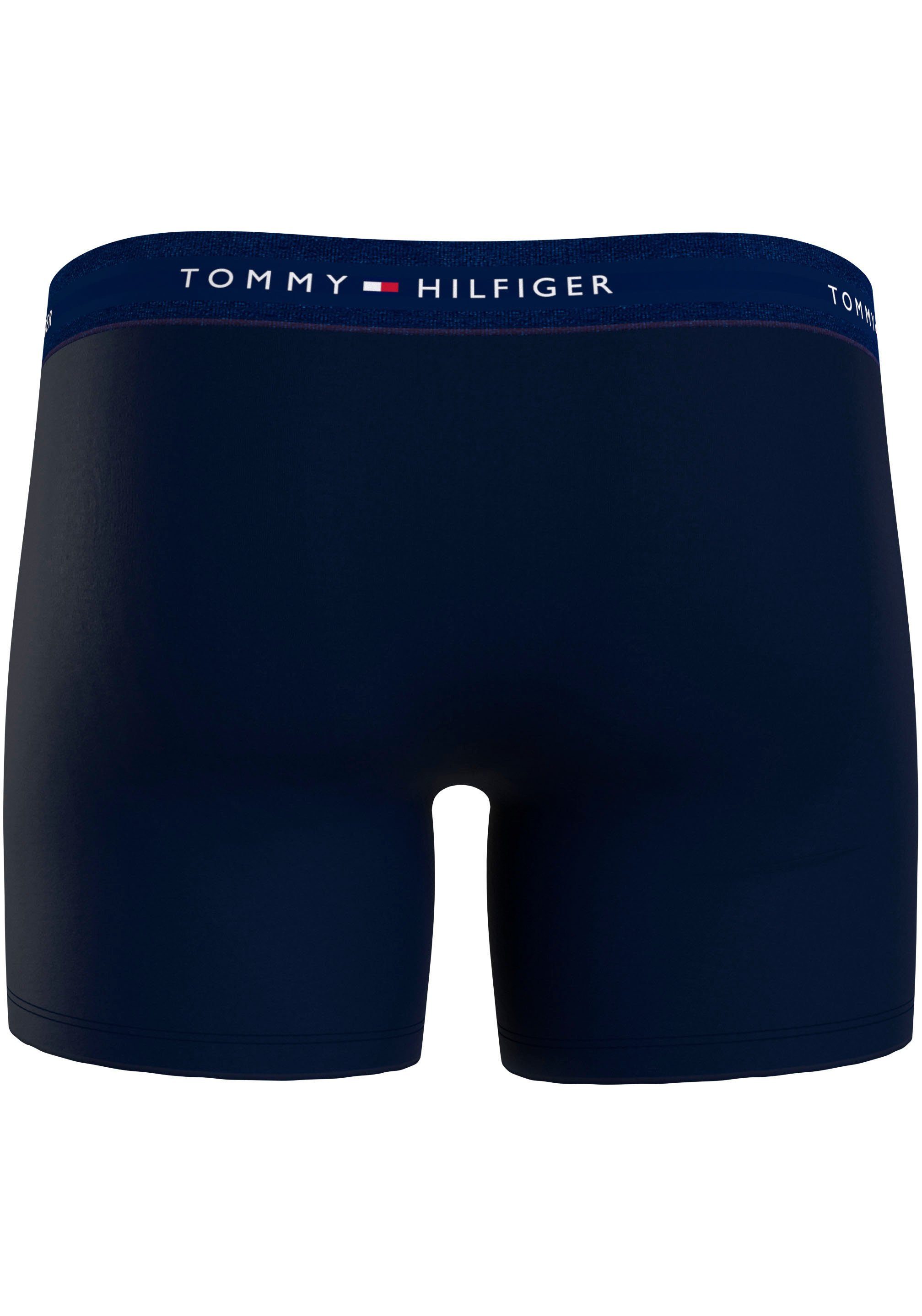 3P Hilfiger Underwear 3er-Pack) Bein BRIEF Tommy (Packung, Boxer BOXER mit längerem WB