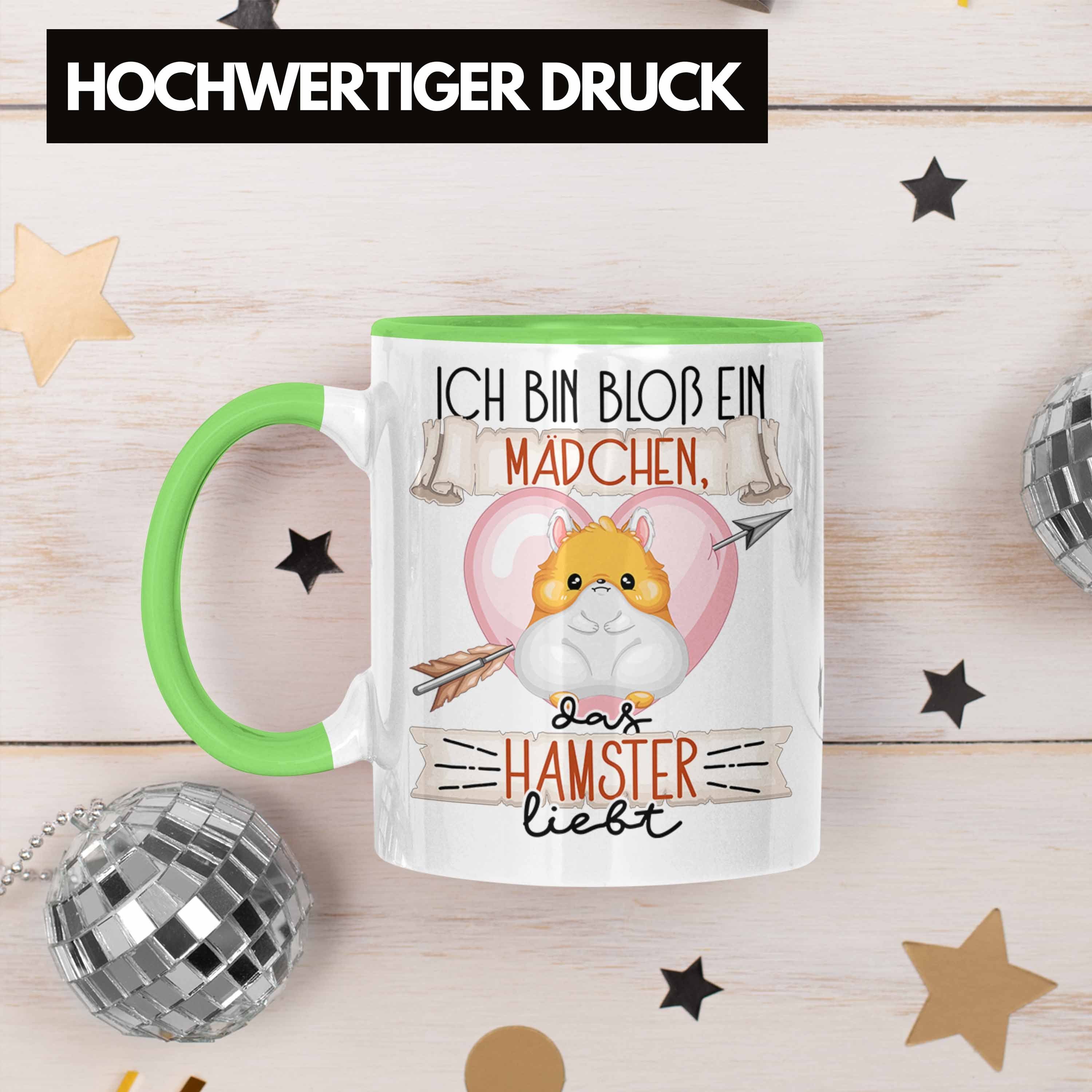 Trendation Tasse Frauen Ein Tasse Bloß Hamster Hamster Geschenk Das Grün Bin Lie Mädchen Ich