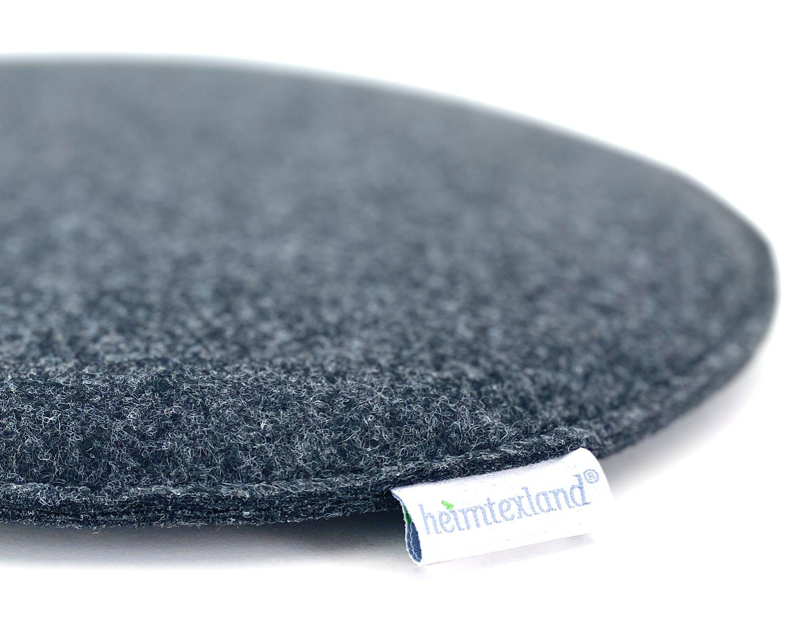 heimtexland Sitzkissen Filz Sitzauflage Stuhlkissen Bankkissen abwaschbar, Filzkissen eckig & rund I Indoor Outdoor I bequem & robust