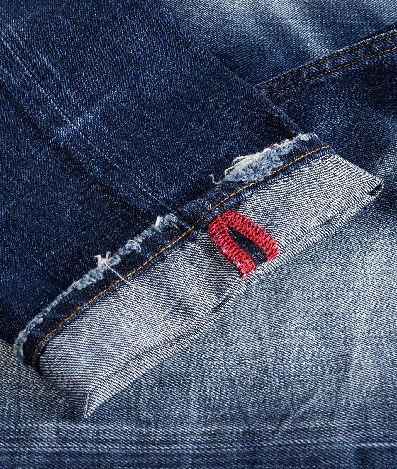 Indumentum Regular-fit-Jeans Herren Jeans Stonewashed Dunkelblau IR-503