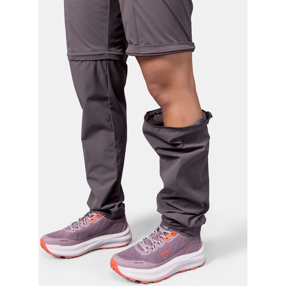 HALTI Outdoorhose Pallas Cool W Stretch Zip-off Pants Vielseitige Zip-off Hose mit UV-Schutz und schnelltrocknendem Stoff