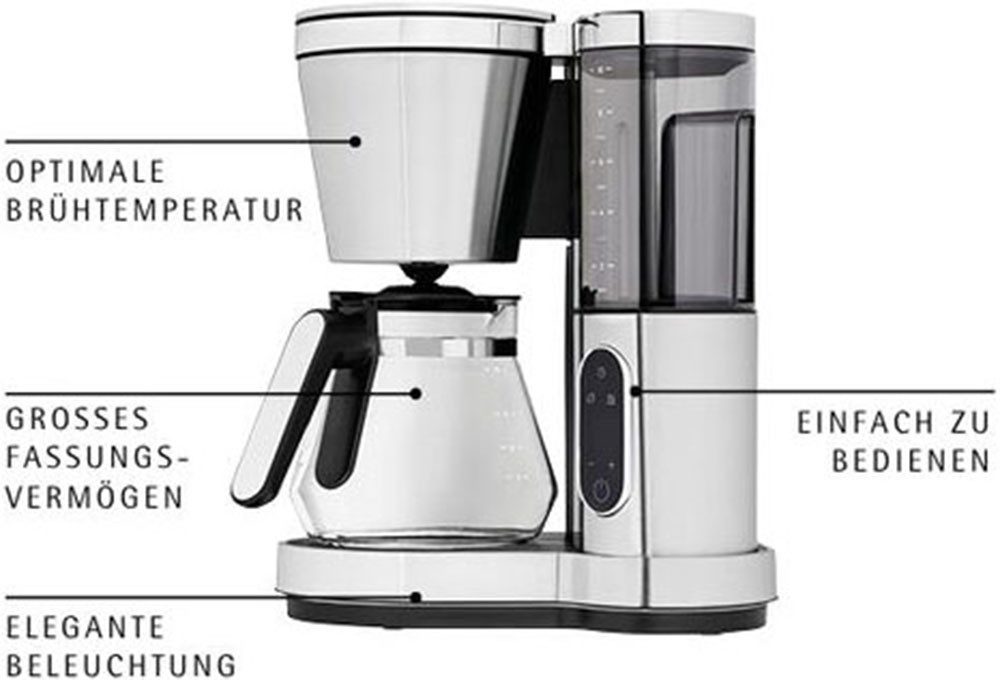 WMF Filterkaffeemaschine Lumero Aroma, 1x4, mit Glaskanne