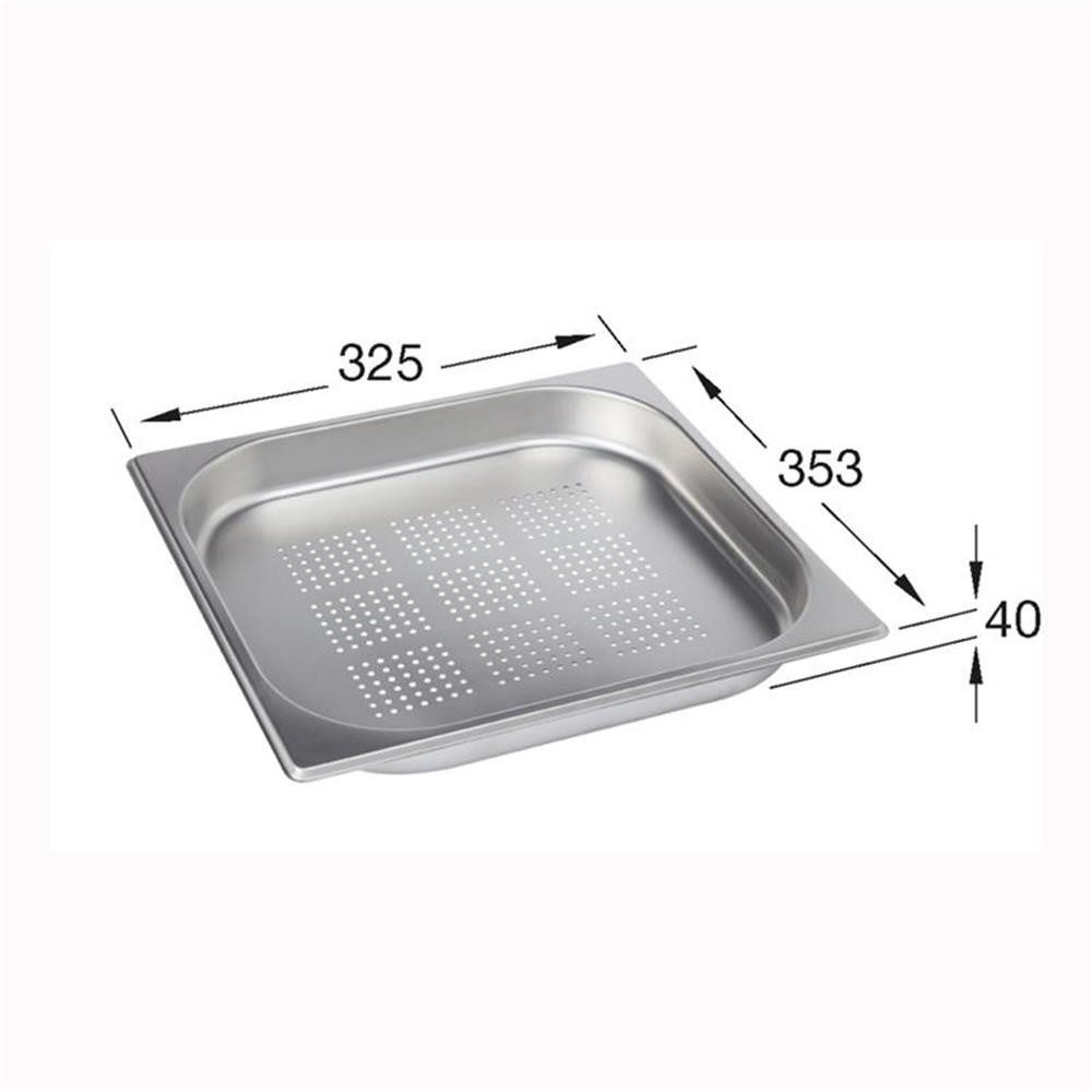 Villeroy & Boch Einbauspüle Gastronormbehälter GN 2/3-40, Bodenfläche gelocht