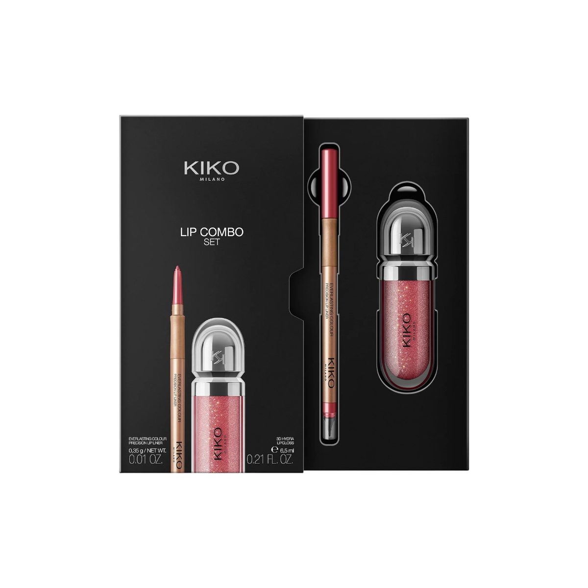 KIKO Milano Lipgloss-Set KIKO Milano LIP COMBO SET - Make-up Set - pink, 2-tlg.