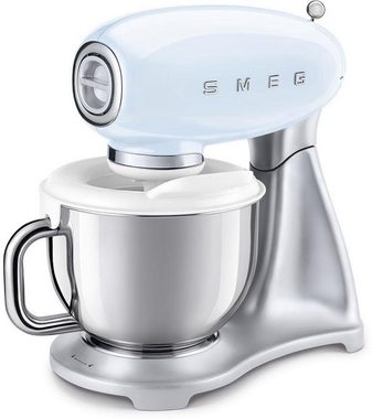 Smeg Eisbereiteraufsatz SMIC01, Zubehör für Küchenmaschinen SMF02 und SMF03, NUR in Kombination mit der Edelstahlschüssel