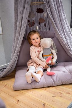 BioKinder - Das gesunde Kinderzimmer Sitzkissen, Rückenkissen 80x40 cm Aubergine