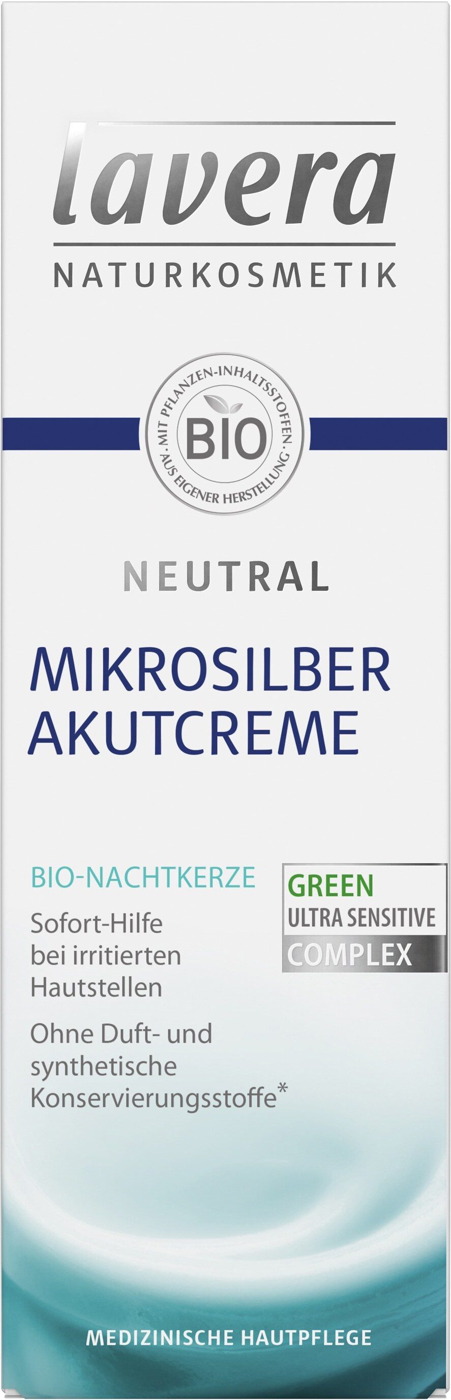 lavera Körpercreme Neutral Mikrosilber Akutcreme