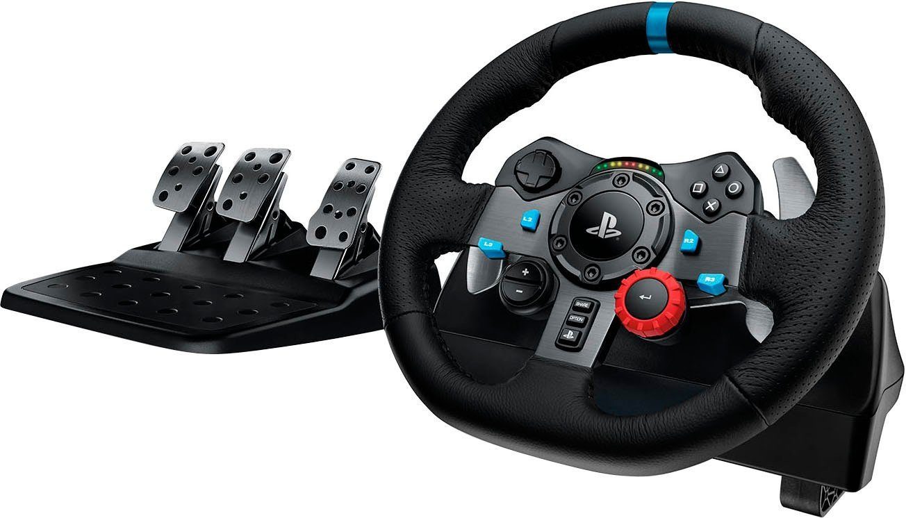 Logitech G29 Racing Wheel PS5 PS4 PC mit 3-Pedal-System Gaming-Lenkrad