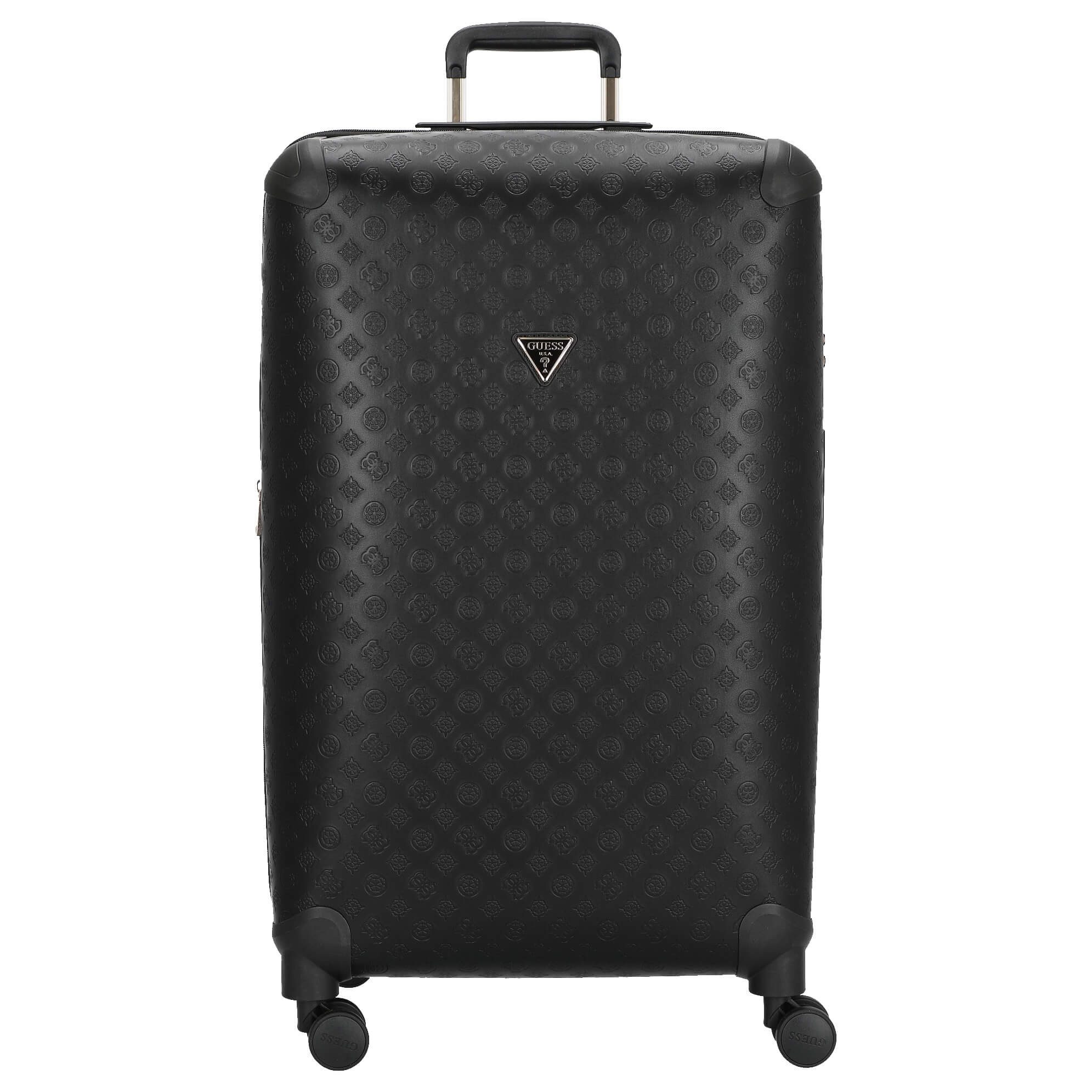 Guess Koffer Wilder 28 IN - 4-Rollen-Trolley L 77 cm erw. (black), 4 Rollen günstig online kaufen