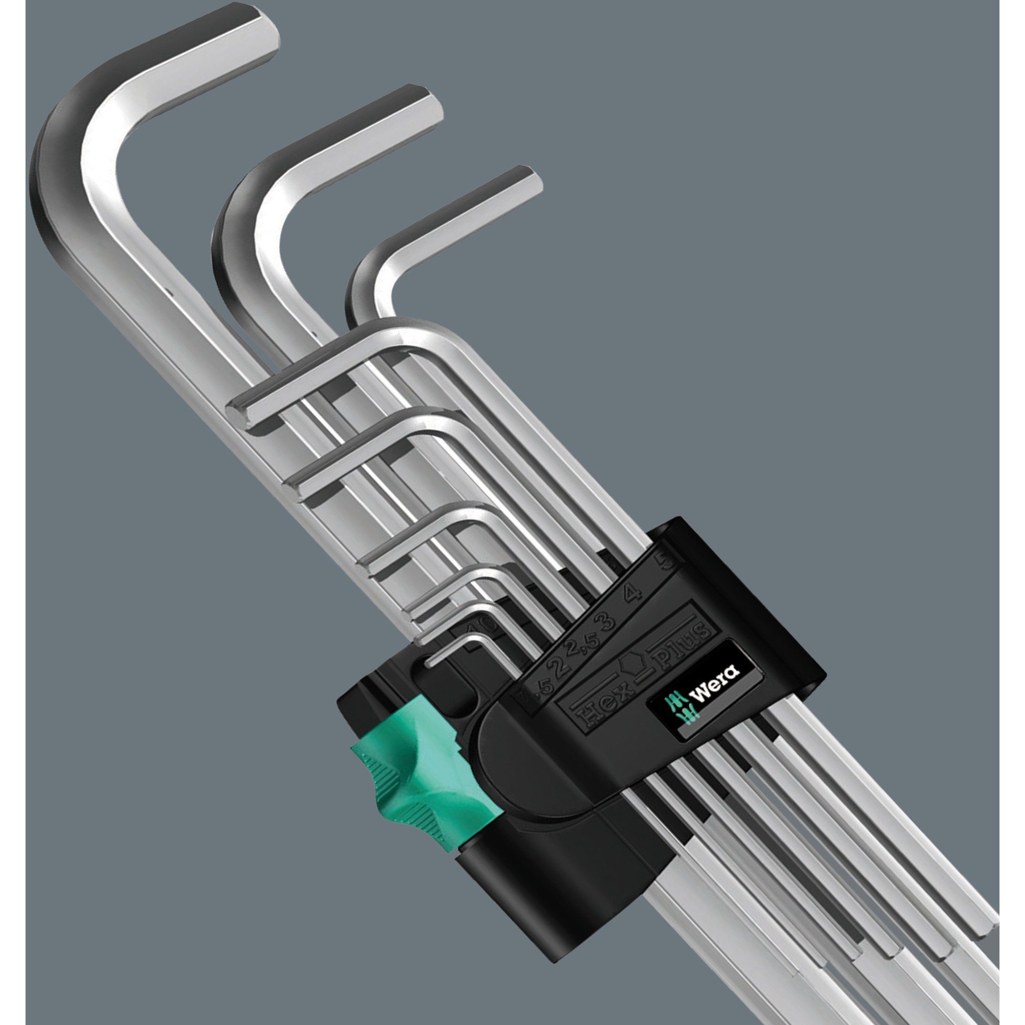 Wera Innensechskantschlüssel Wera Winkelschlüsselsatz 950 PKS/9 SM N
