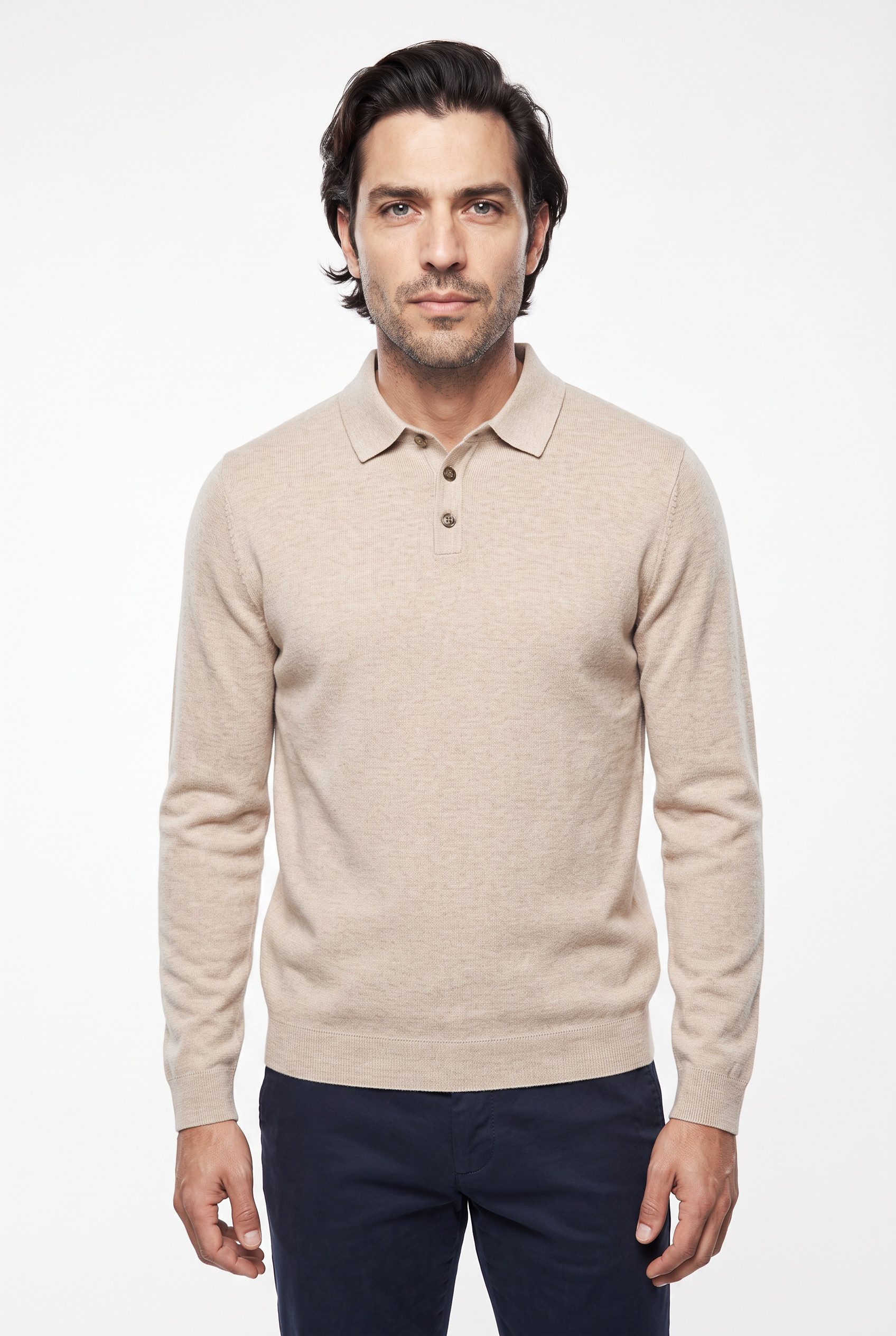 FYNCH-HATTON Strickpullover mit Logo Stickerei