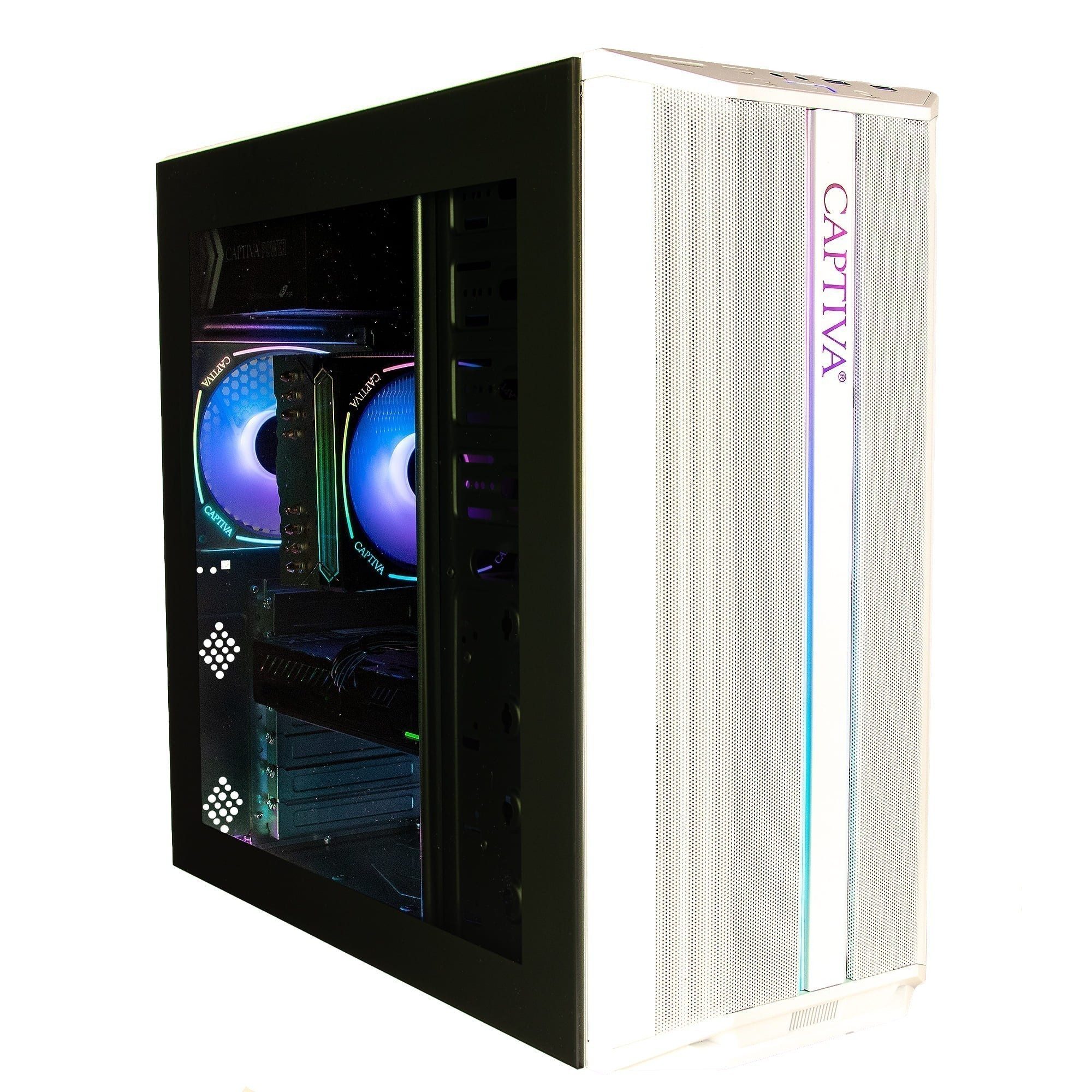CAPTIVA Entry Gaming I10-1984 PC (Intel Core i7 14700F, Arc™ B580, 16 GB RAM, 4000 GB HDD, 500 GB SSD, Luftkühlung, WLAN, ohne Betriebssystem)