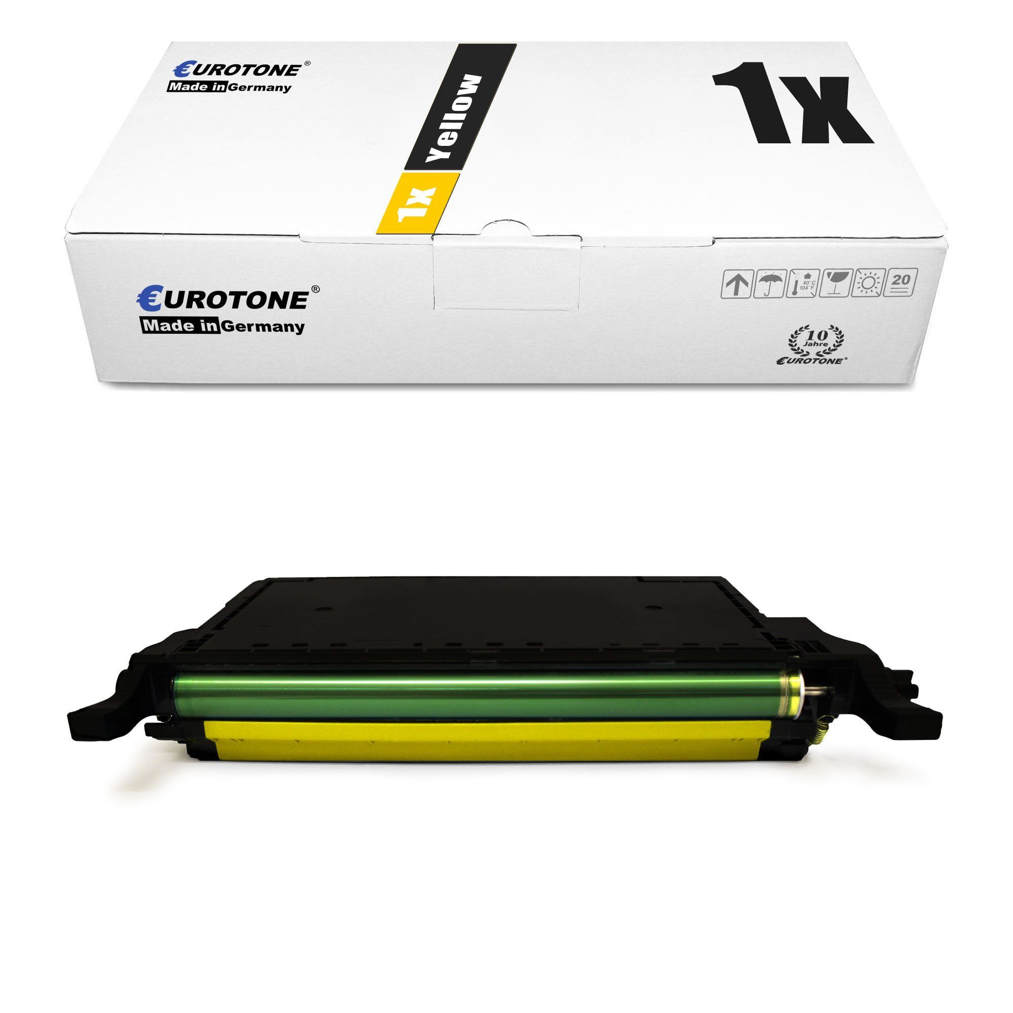 Eurotone Tonerkartusche Toner CLP-Y600A Yellow ersetzt Samsung