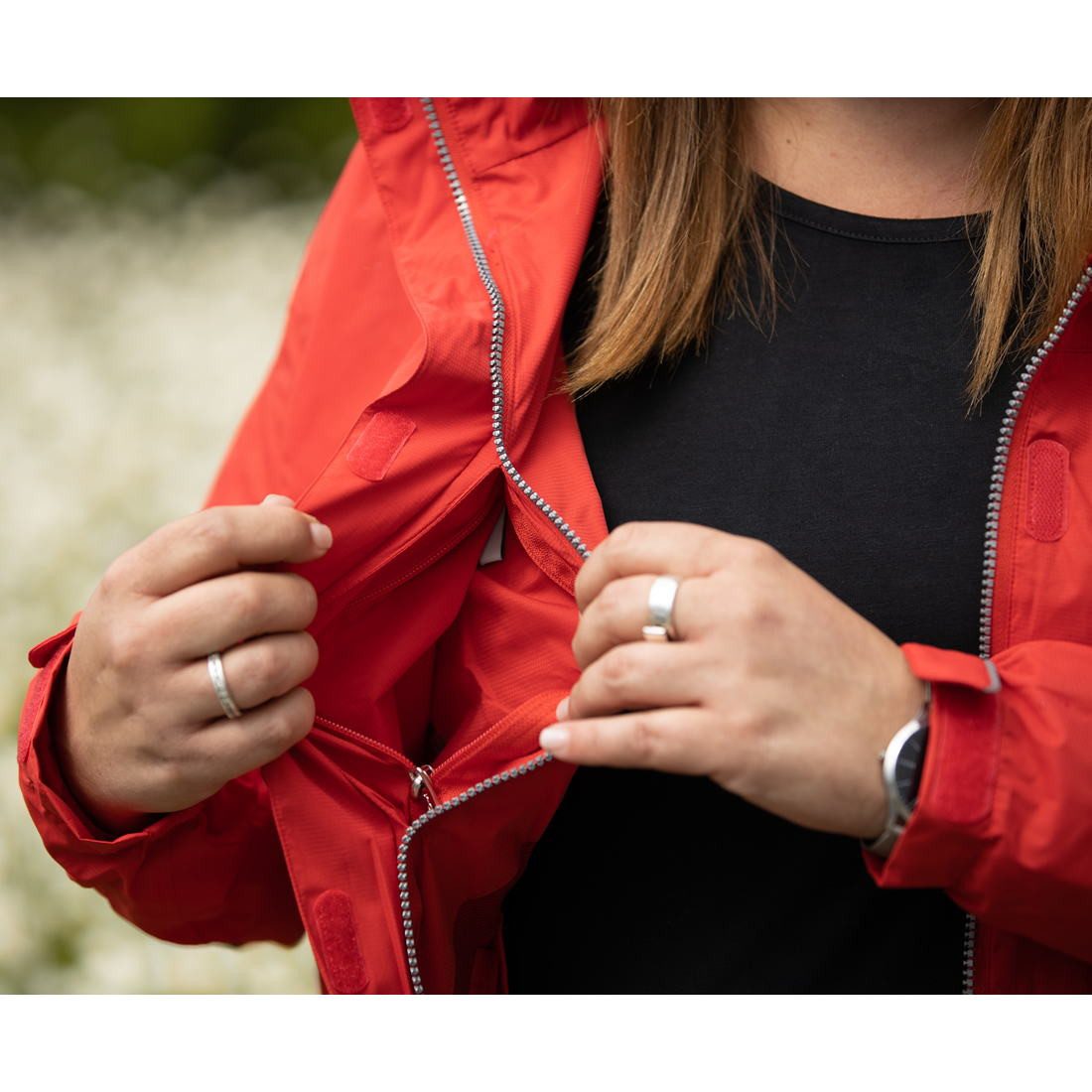 RennerXXL Funktionsjacke Melinda XXL Funktionsjacke Damen Fahrradjacke große Größen Funktionsjacke Damen Fahrrad wasserdicht reflektierend große Größen