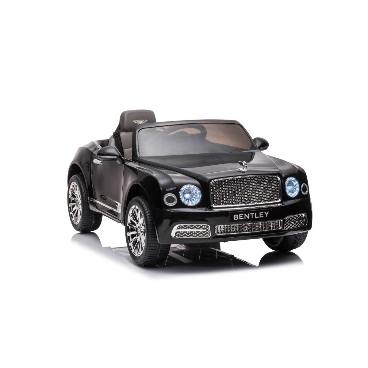 Wisam Elektro-Kinderauto Elektro Auto Batterieauto Bentley Mulsanne Schwarz