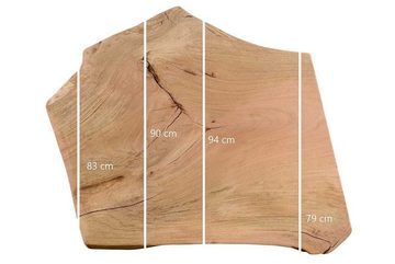 Tischhelden Tischplatte Tischplatte Mango Massivholz Monolith 106 cm