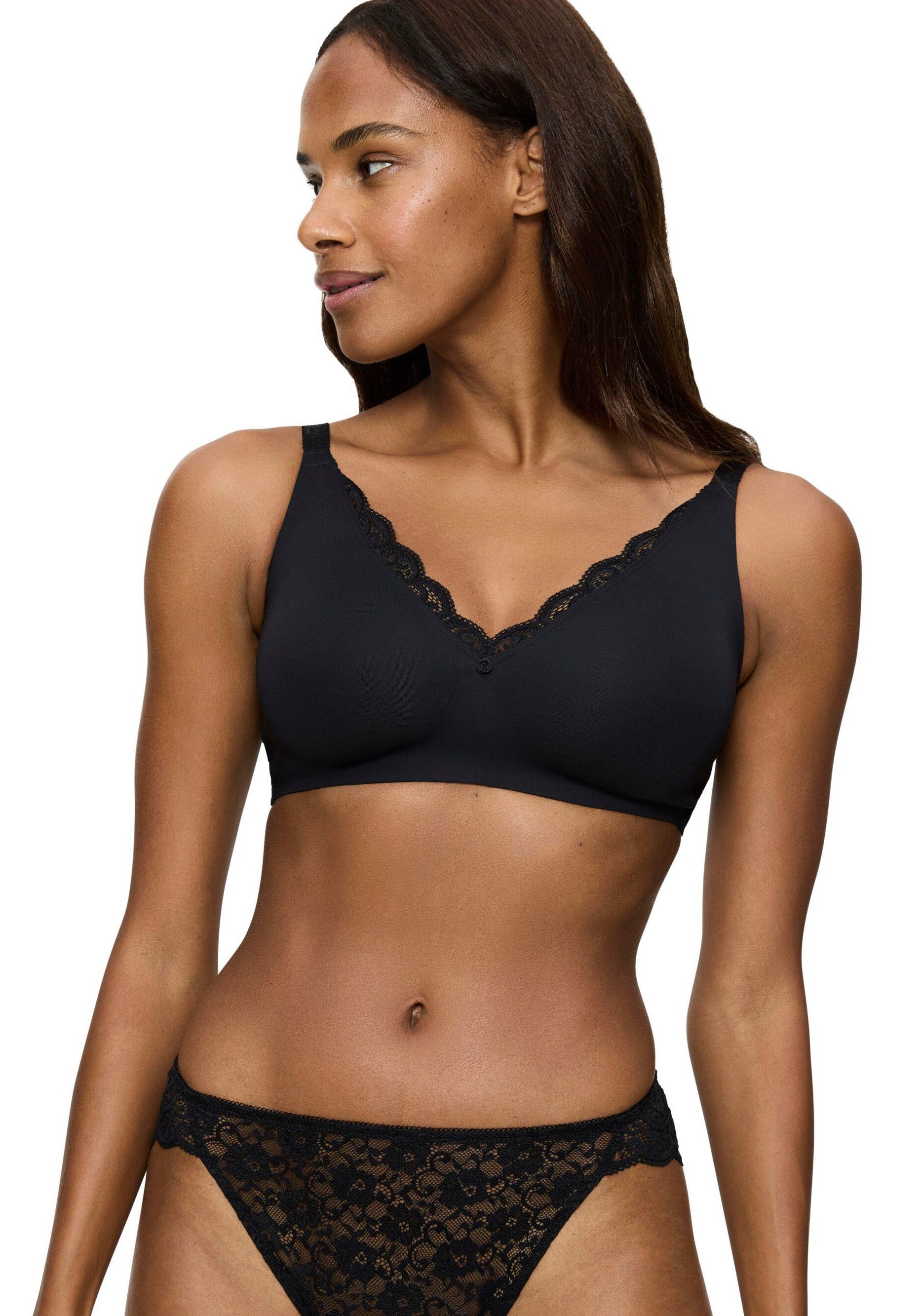 Triumph Minimizer-BH Amourette N01 Spitzendetails, ohne Bügel