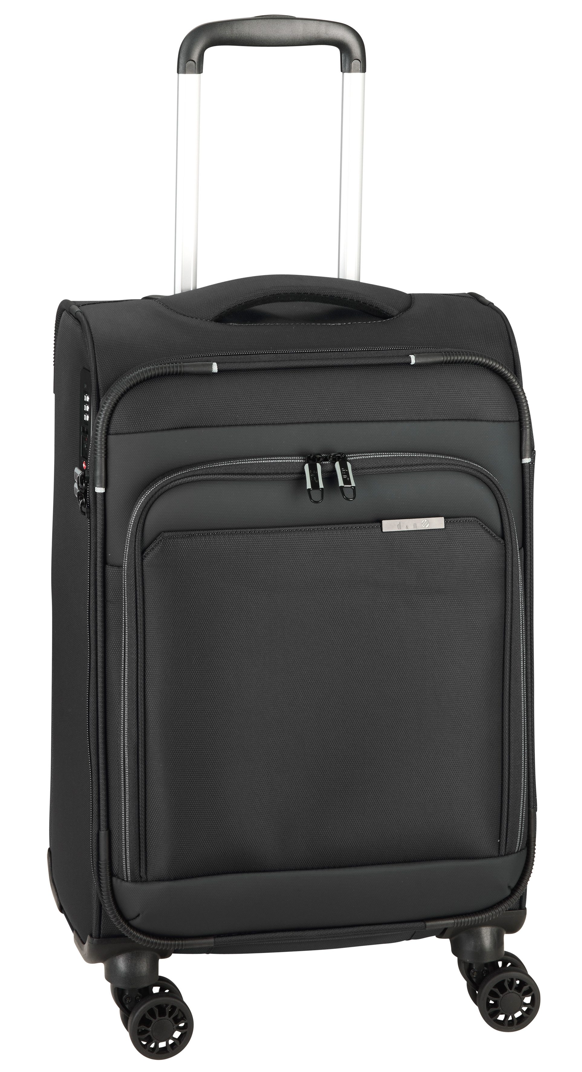 D&N Weichgepäck-Trolley XL 76 cm - 4 Rollen - 102 Liter - 4 Farben