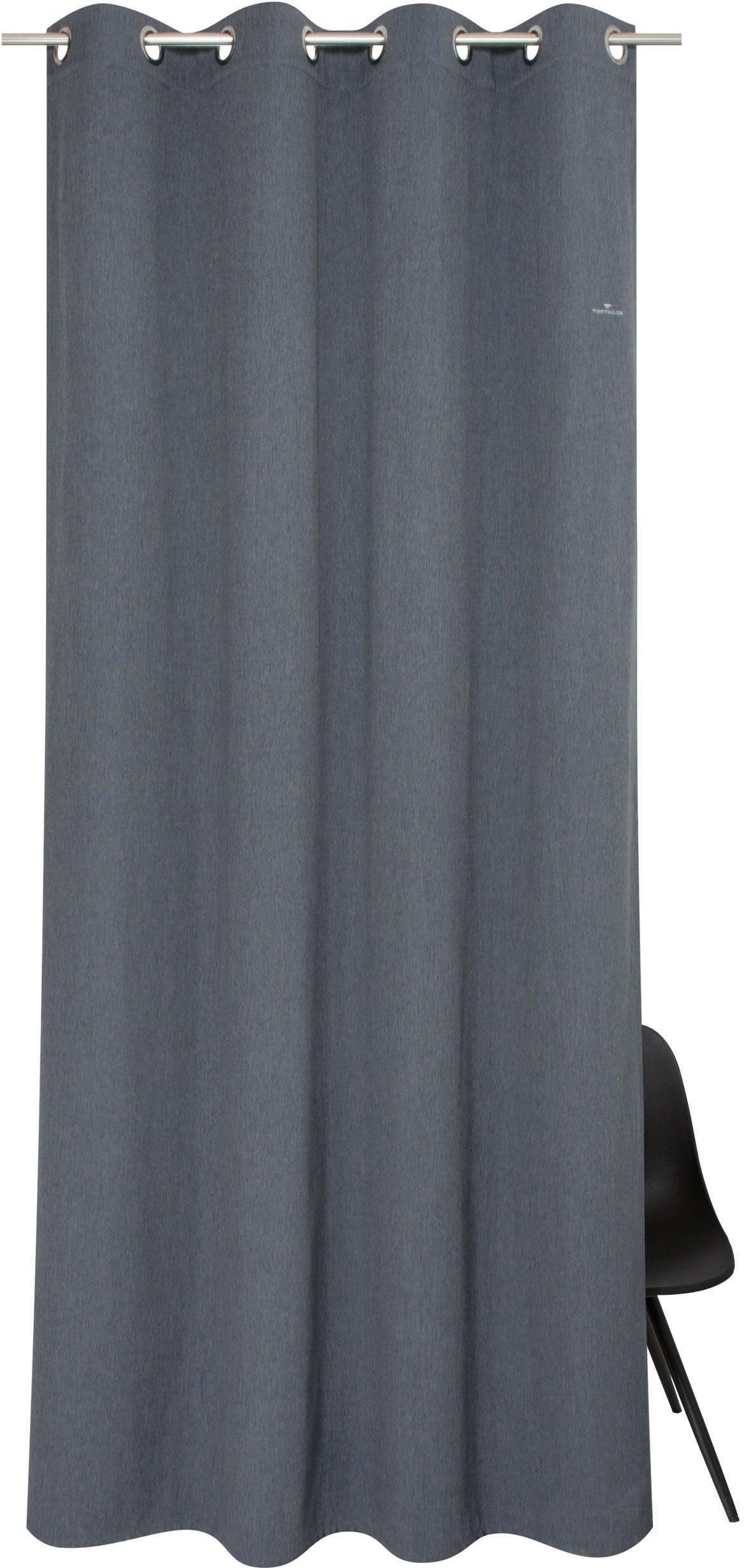 TOM TAILOR HOME Vorhang Dove Signature (1 St), Ösen, blickdicht, blickdicht