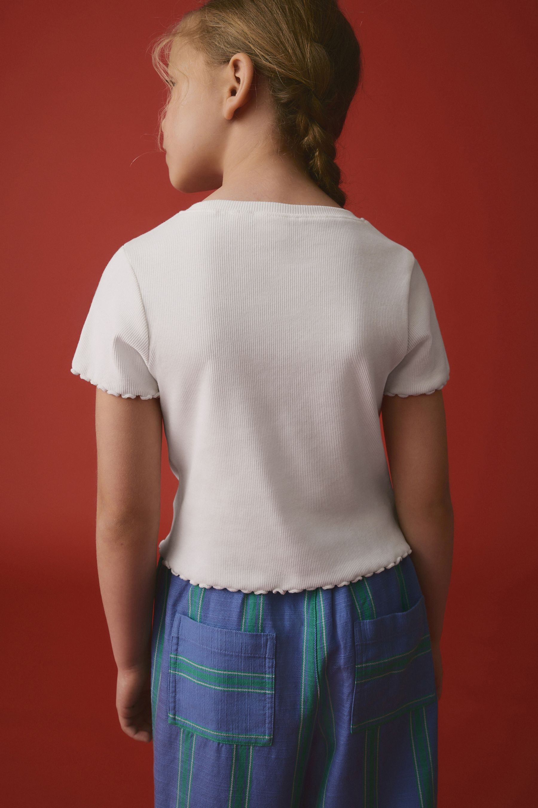 Next T-Shirt Geripptes T-Shirt (1-tlg) günstig online kaufen