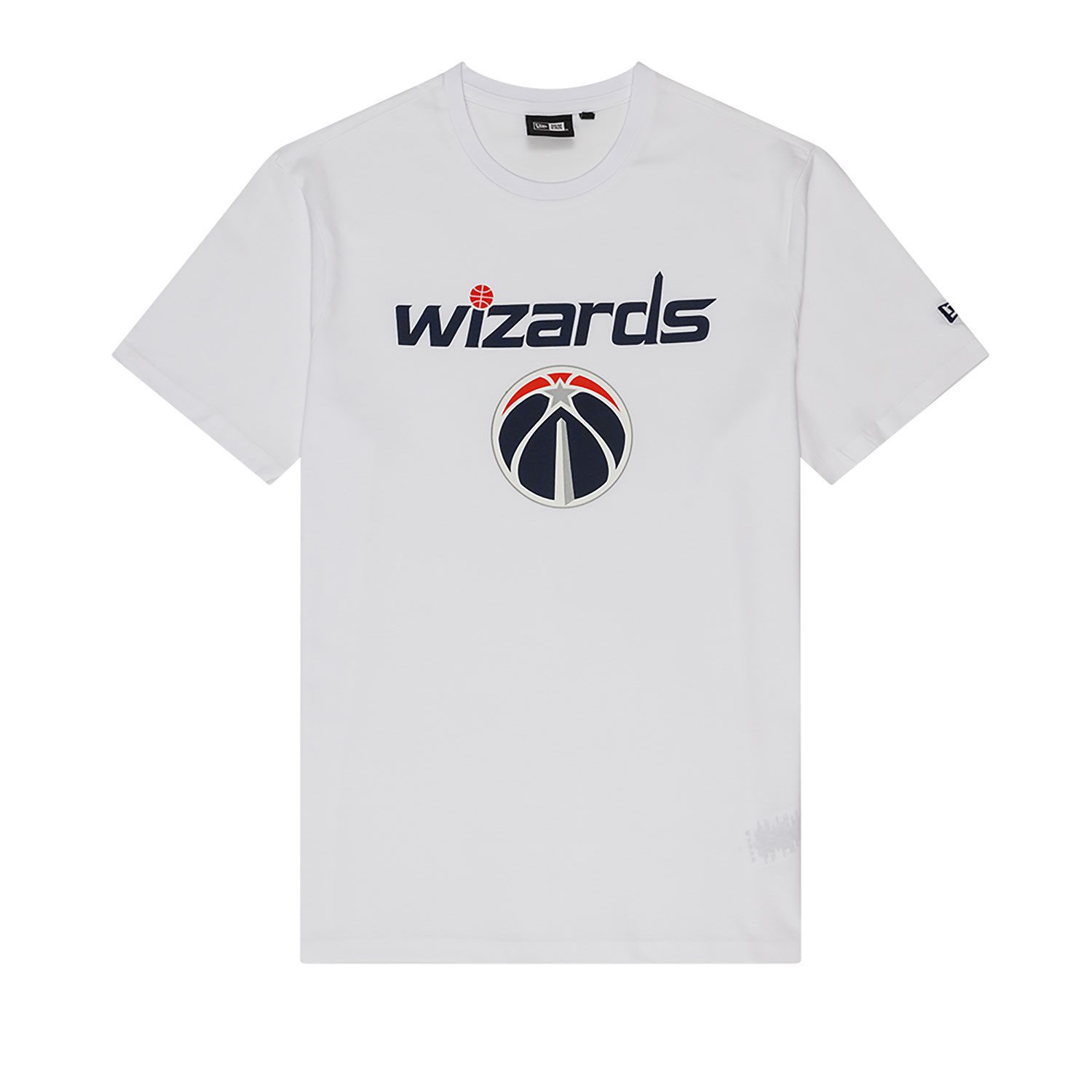 New Era Funktionshemd NOS NBA REGULAR TEE WASWIZ WHI