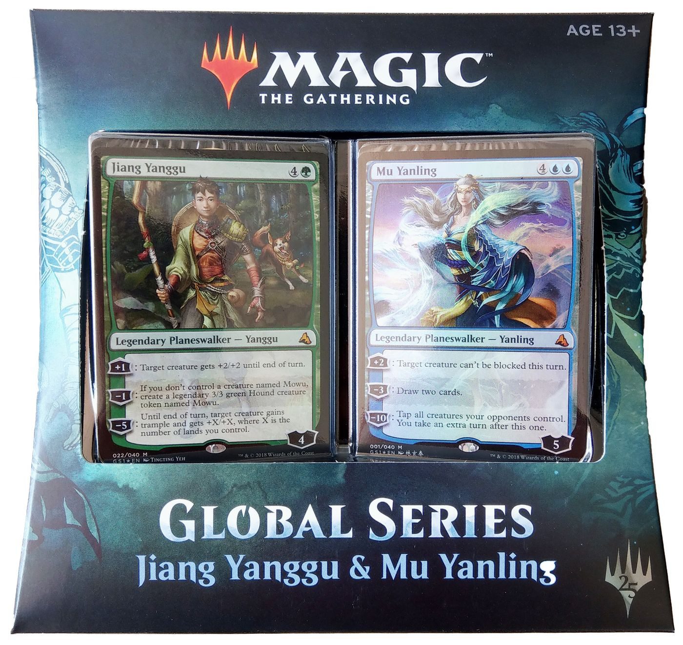 Wizards of the Coast Sammelkarte MtG Global Series Deck Jiang Yanggu vs. Mu Yanling englisch