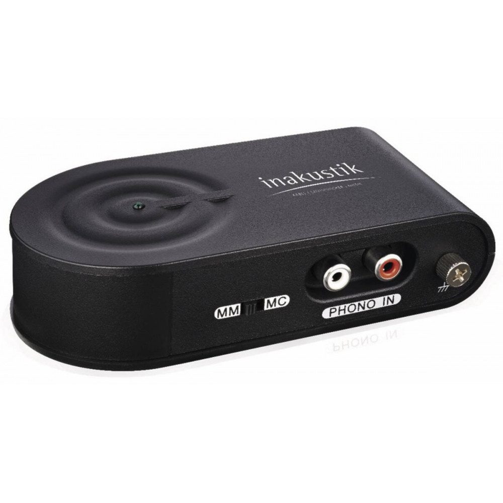 Premium - Phono Vorverstärker + USB Grabber - schwarz Vorverstärker